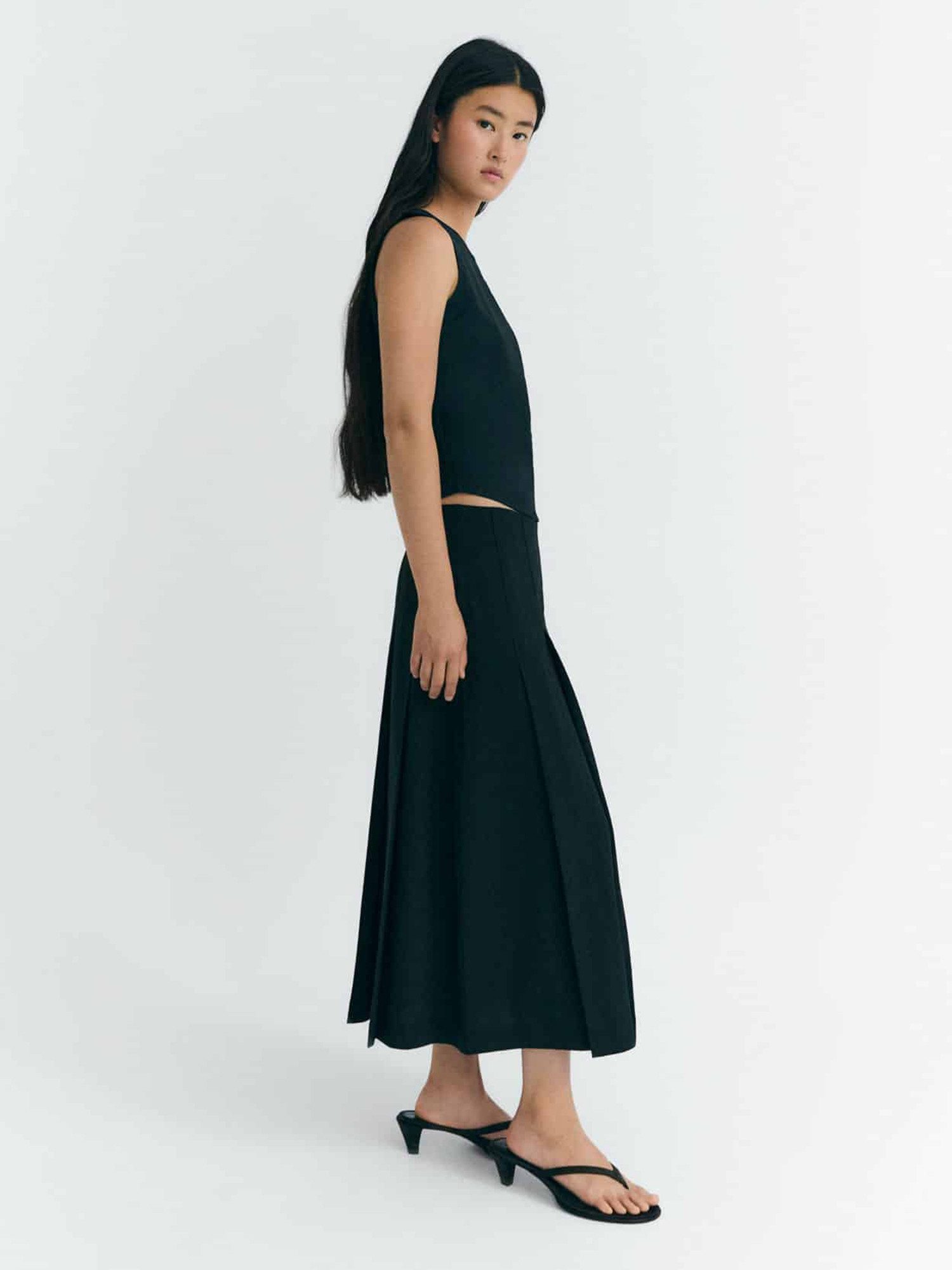 Thinking Mu Faltenrock Bahia Skirt