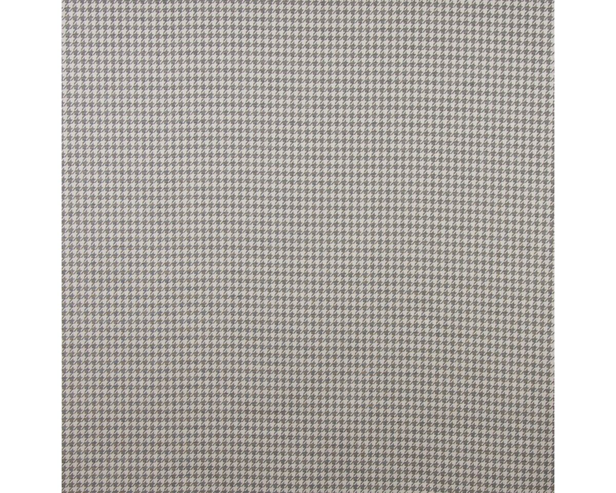 Thumbnail - Stoff Outdoorstoff Dralon Jacquard Hahnentritt grau wollweiß 1,40m, abwaschbar