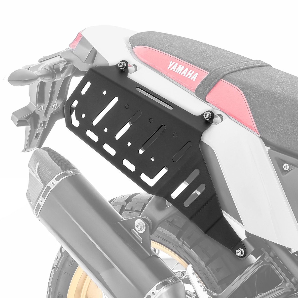 Bagtecs Reisetasche Set Satteltaschen + Seitenträger für Yamaha Tenere 700 / Rally 19-26