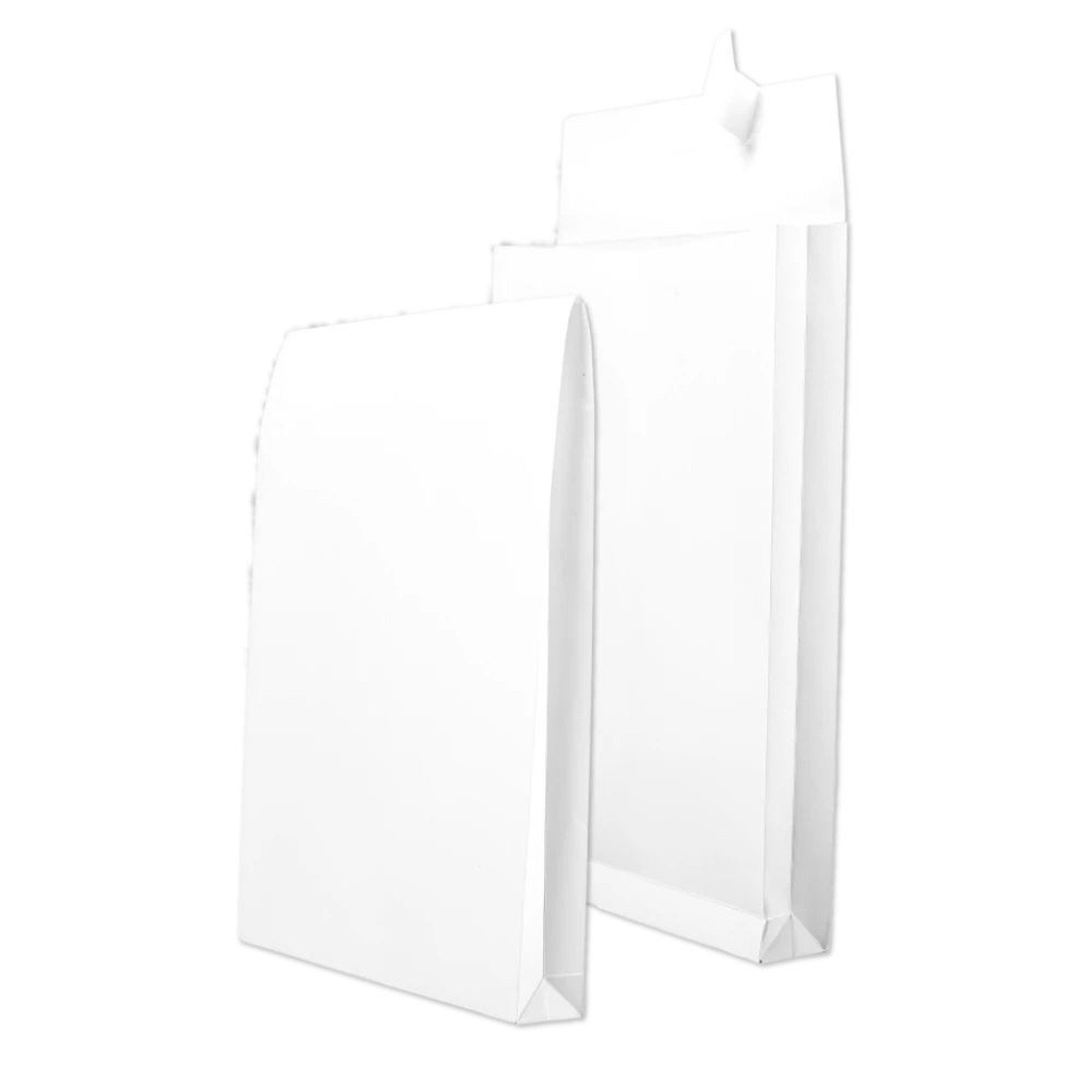 Versandtasche Faltentasche 30007062 C4 ohne Fenster haftklebend 140g weiß 100 Stück.