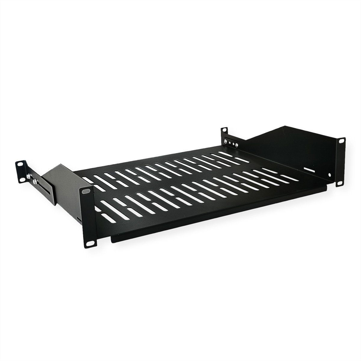Netzwerkschrank 19"-Geräteträger, 485 x 350mm, 2HE, max. 25kg