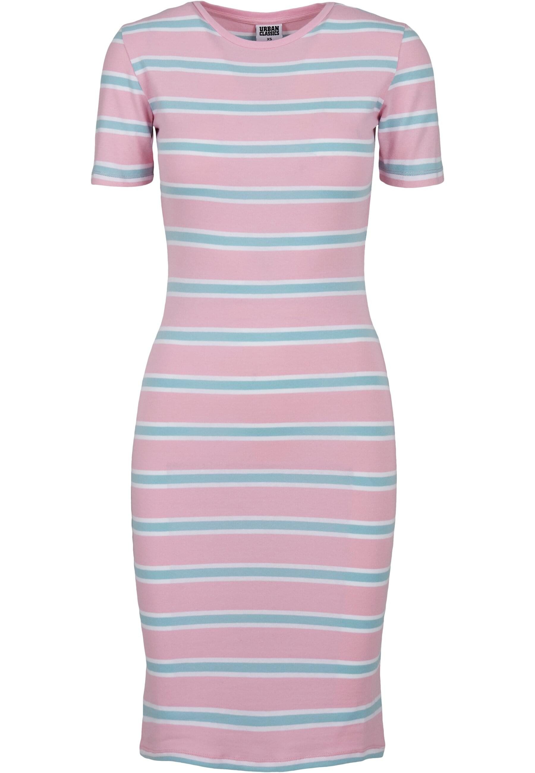 Shirtkleid Urban Classics Damen Ladies Stretch Stripe Dress