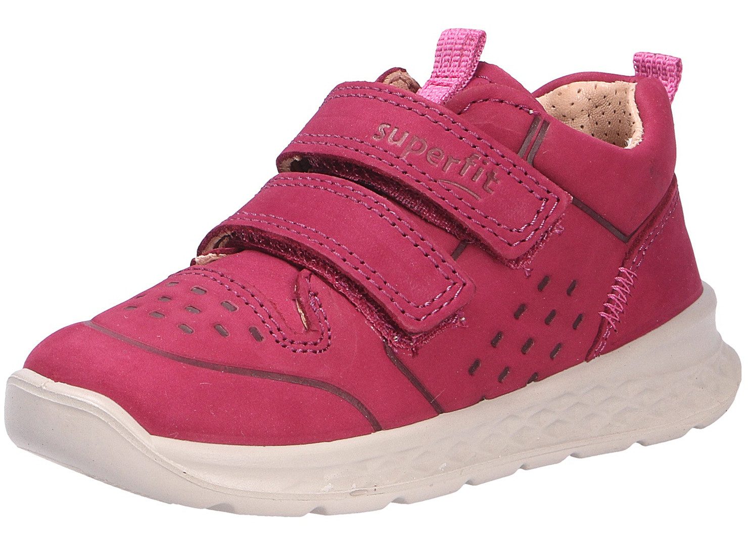 Superfit Mädchen Lauflernschuh rot Größe Schnürschuh