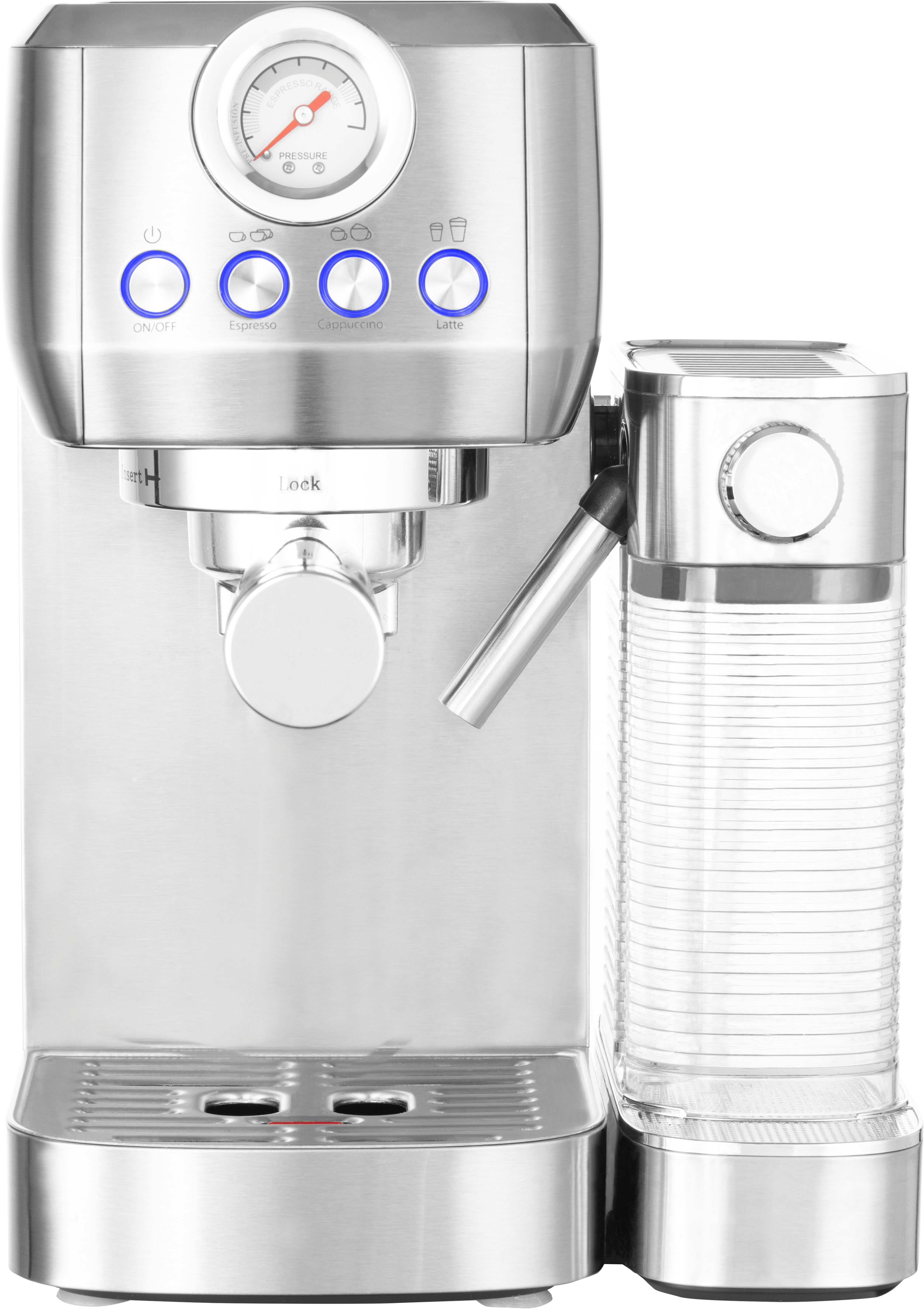 Gastroback Espressomaschine 42722 DESIGN ESPRESSO PICCOLO PRO M, mit integriertem, automatischem Milchaufschäumer