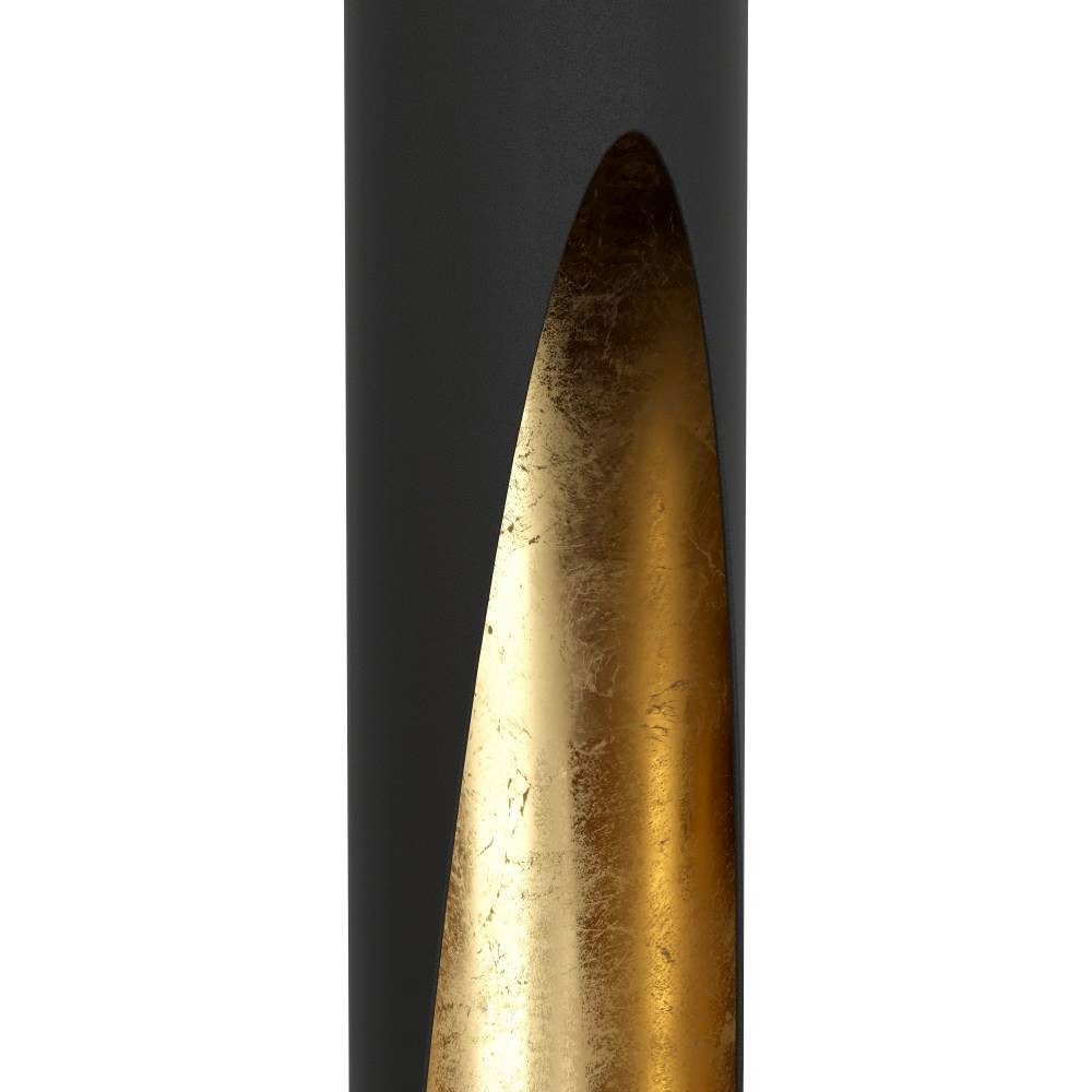 EGLO Hängeleuchte BARBOTTO Pendellampe, Stahl, GU10, IP20, Hängelampe, Esstischlampe, LED fest integriert, Hängeleuchte, H110 x Ø6,0 cm, schwarz, gold, 1X4,5W i – Bild 4 von 5