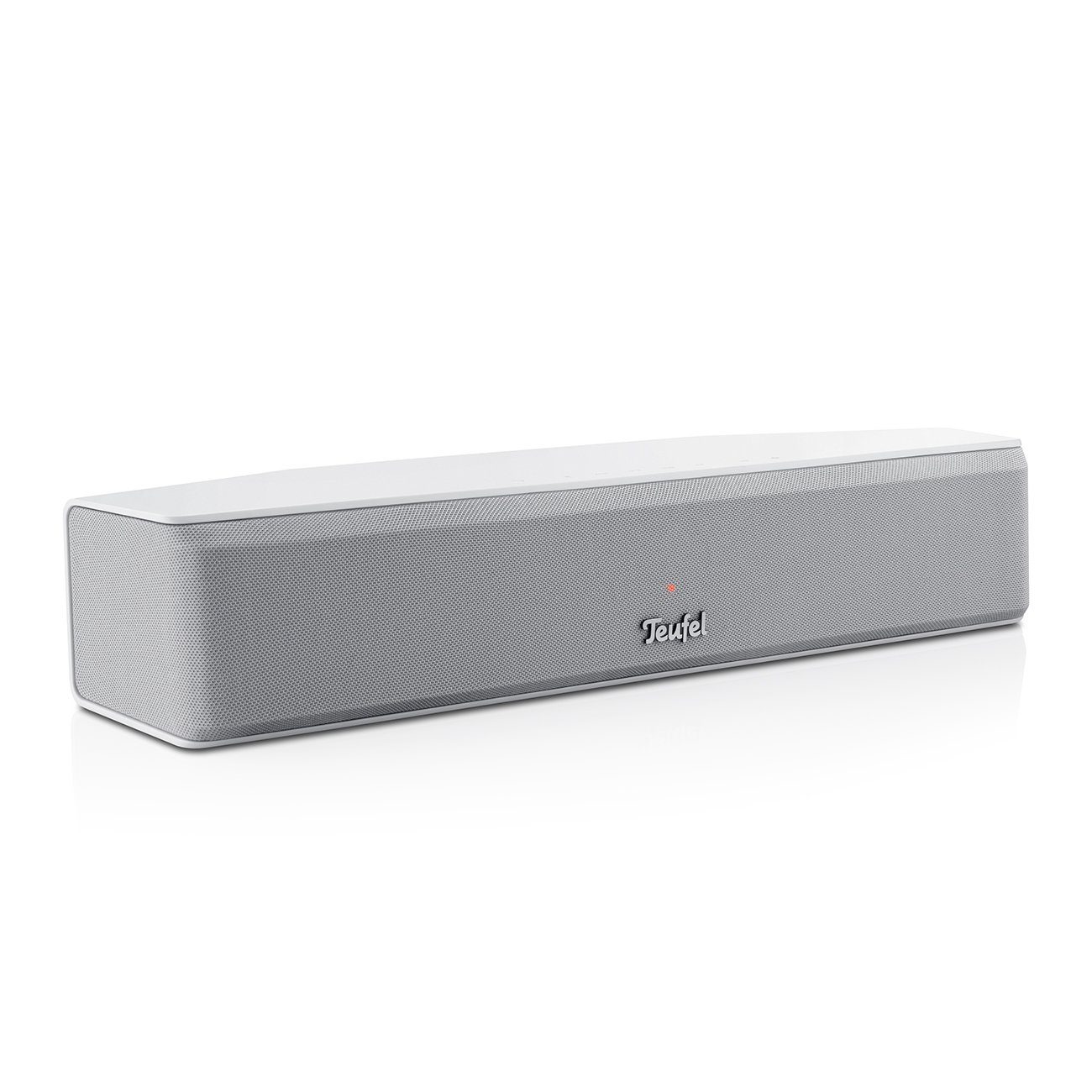 Teufel CINEBAR ONE Soundbar (HDMI, Bluetooth, 60 W, Integrierte USB-Soundkarte) Weiß