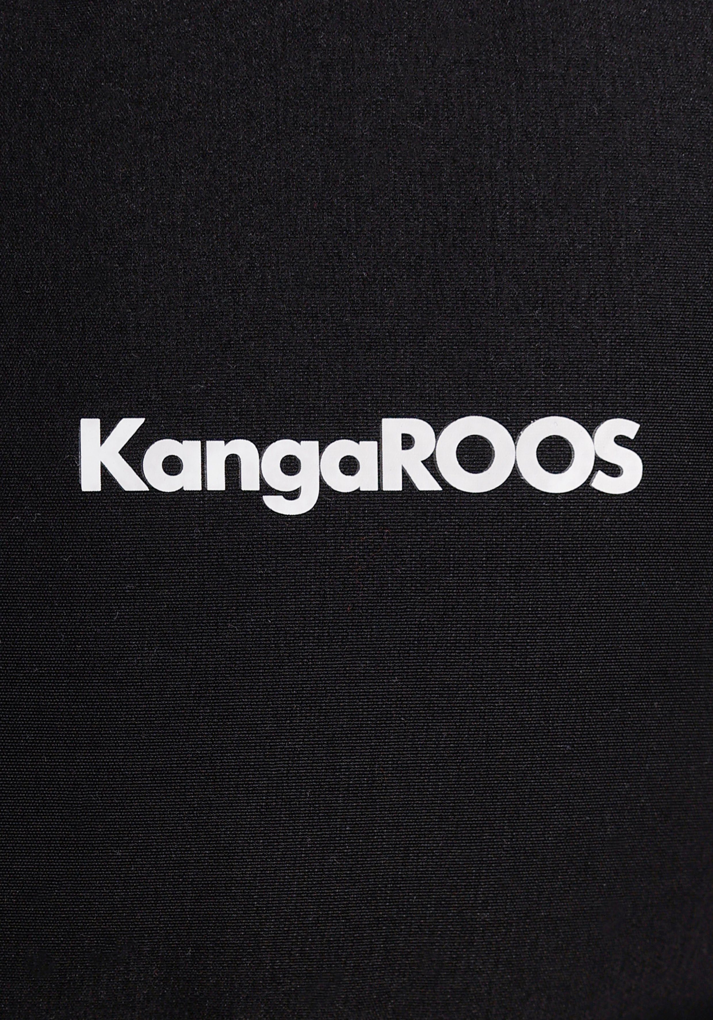 KOLLEKTION KangaROOS Steppweste Kapuze mit einrollbarer - NEUE schwarz