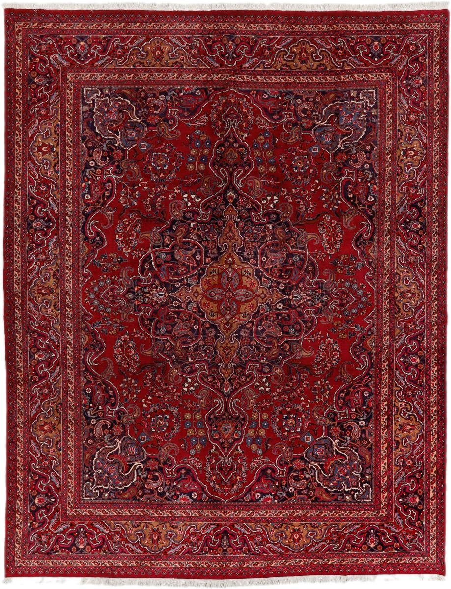 Orientteppich Mashhad 306x399 Handgeknüpfter Orientteppich / Perserteppich, Nain Trading, rechteckig, Höhe: 12 mm