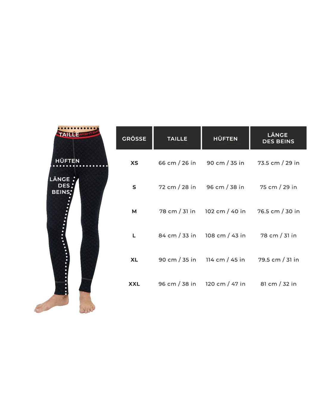Thermowave Thermounterhose Merino ARCTIC Long Pants Women Black