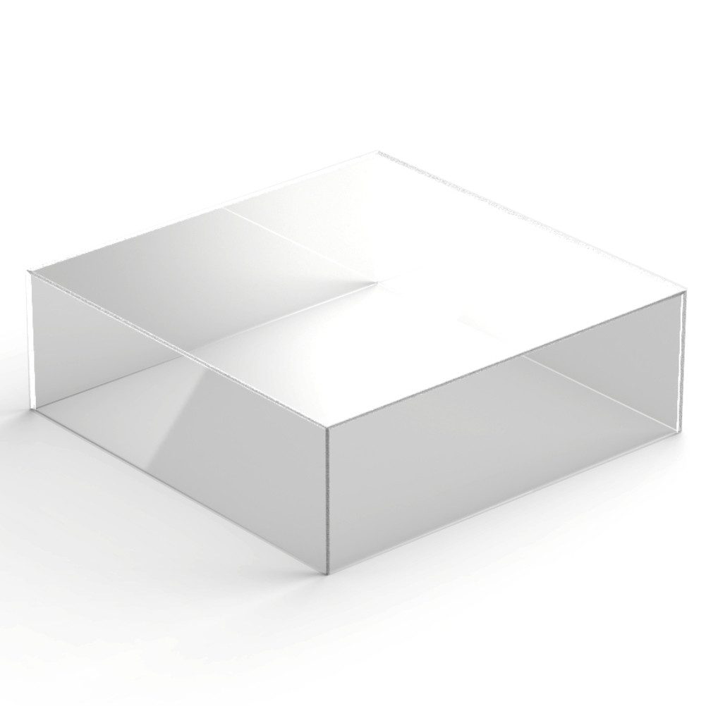 Hansen Werbetechnik Vitrinenaufsatz Schaukasten / Haube aus Acrylglas quadr günstig online kaufen