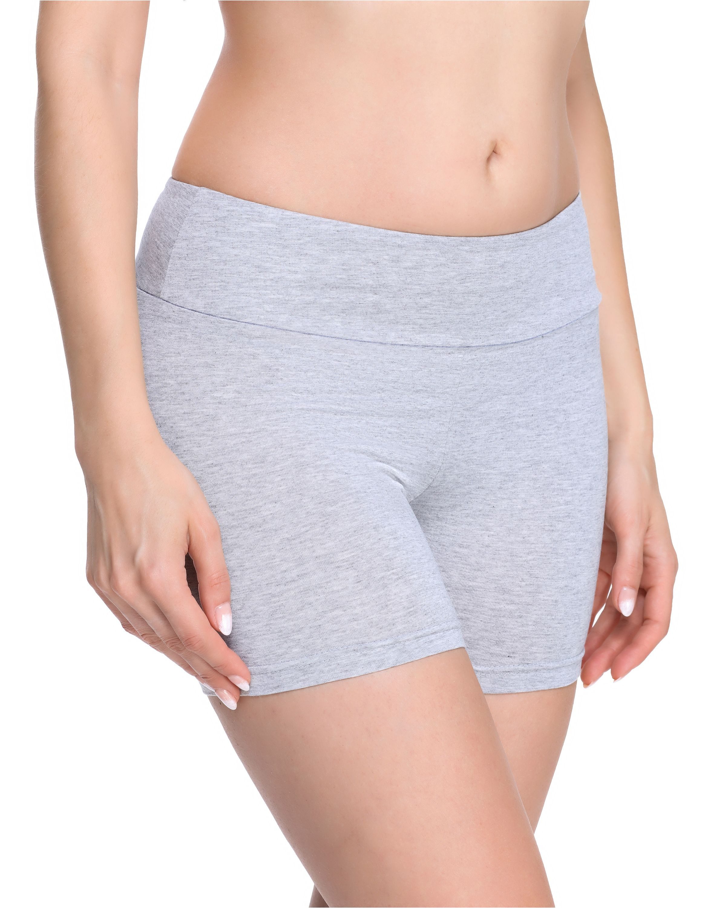 Merry Style Leggings Damen Shorts Radlerhose Unterhose Hotpants Boxershorts MS10-284 (1-tlg) elastischer Bund – Bild 3 von 5