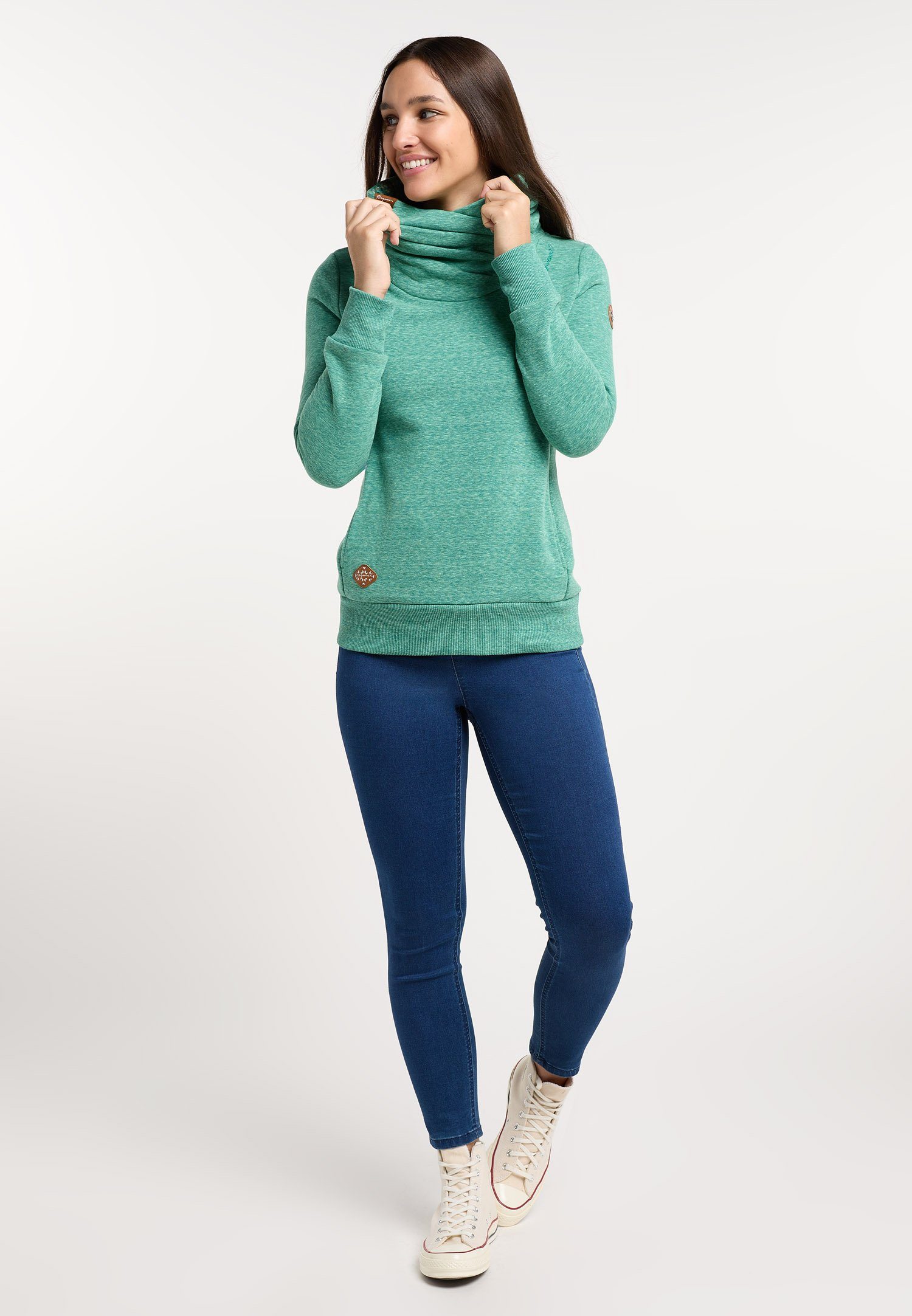 Ragwear Sweatshirt ANABELKA Nachhaltige & Vegane Mode MINT | Sweatshirts