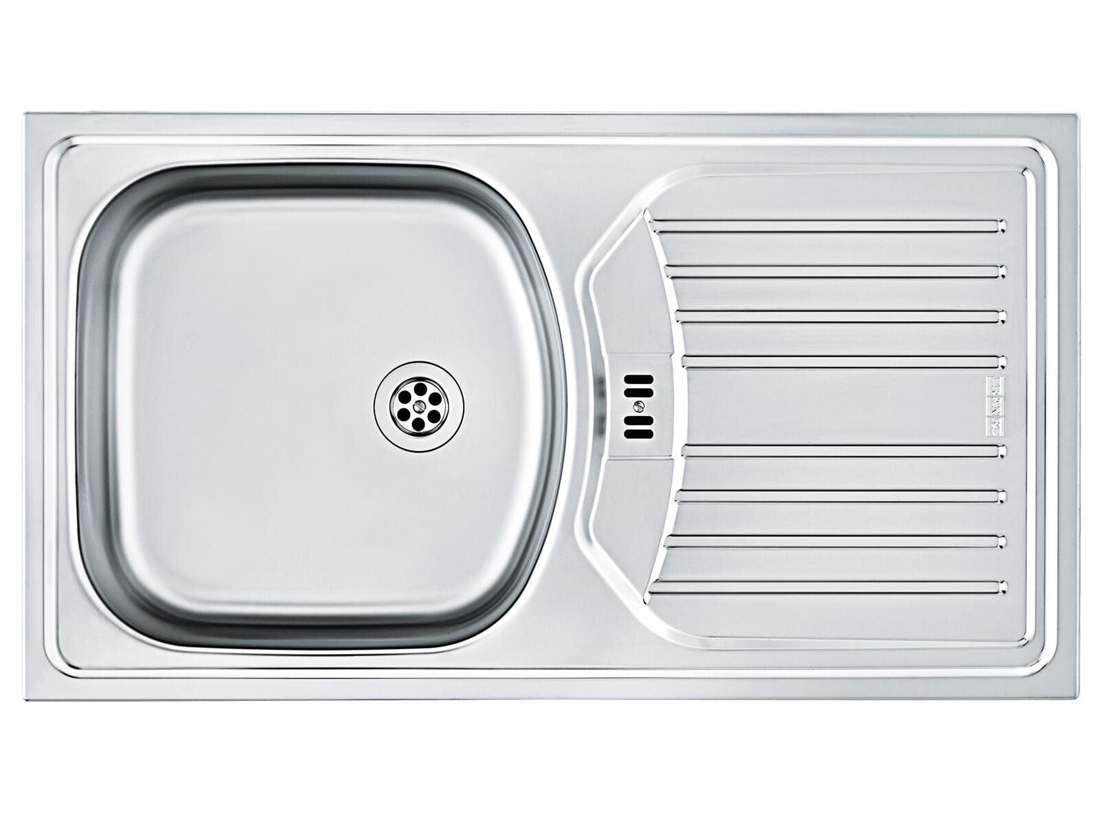 FRANKE Edelstahlspüle, rechteckig, 78/44 cm, (1 St)