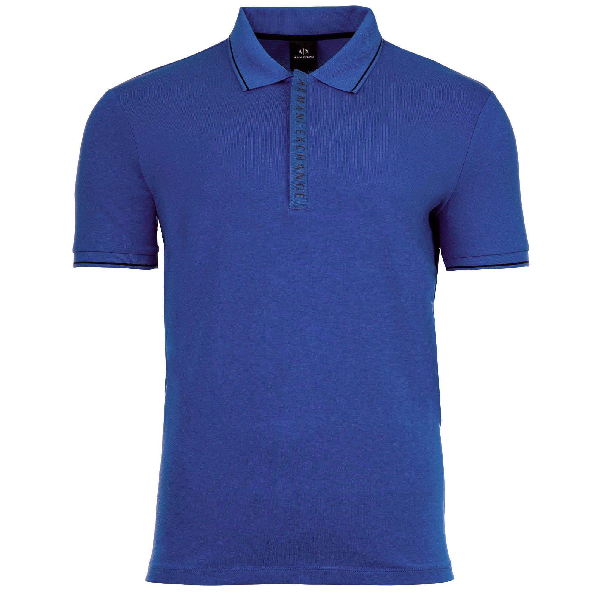 ARMANI EXCHANGE Poloshirt Herren Poloshirt Baumwolle