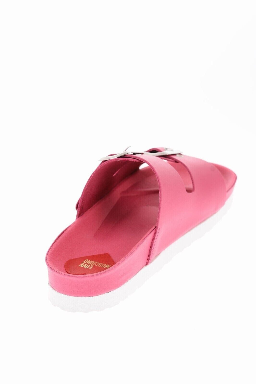 LOVE MOSCHINO Love Moschino Damen Schuhe Sandalen, LOVE MOSCHINO BIRKI 40 Sandals Sandale Logo