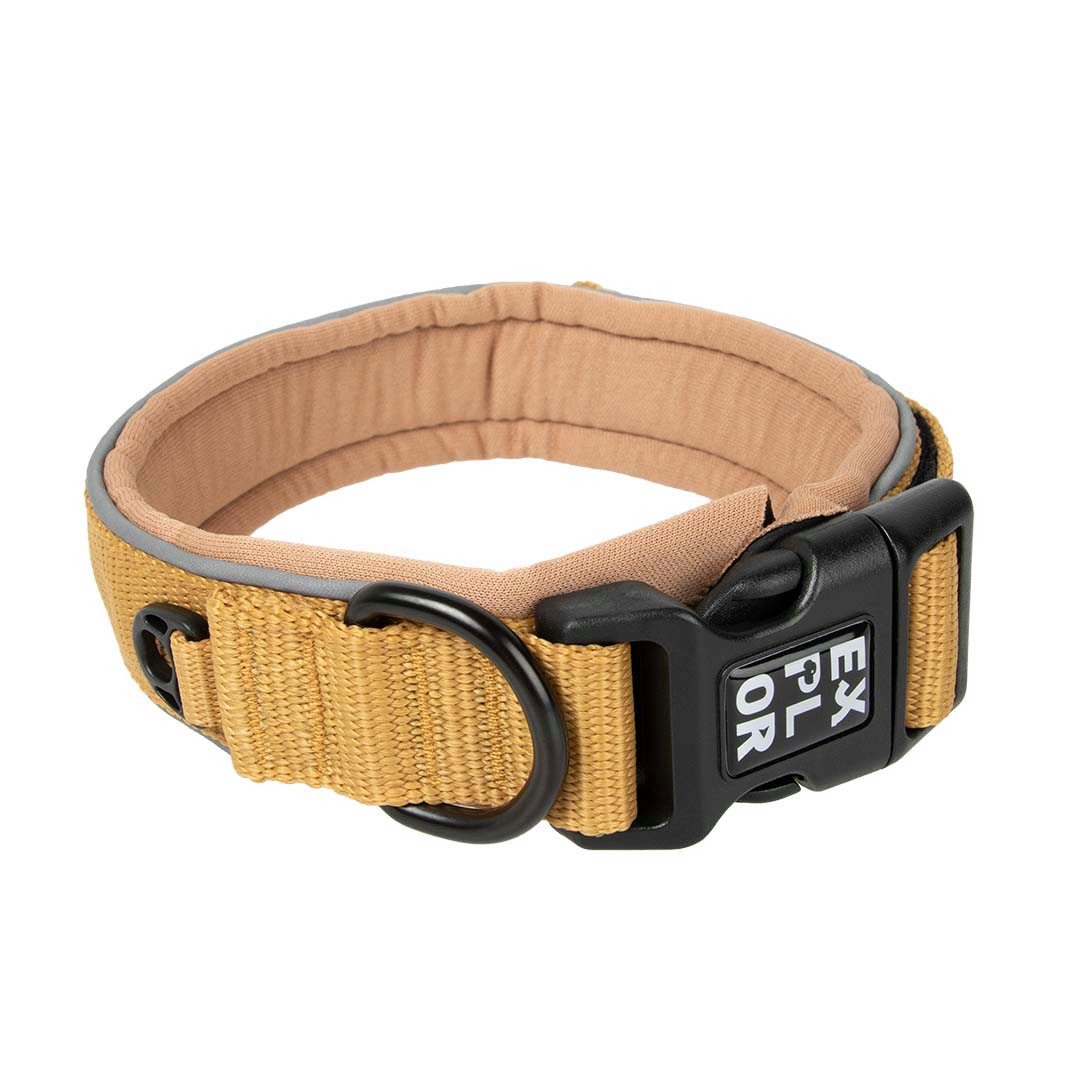 DUVO+ Hunde-Halsband Duvoplus EXPLOR Ultimate Fit Comfy Halsband Fashion - Honey Gold