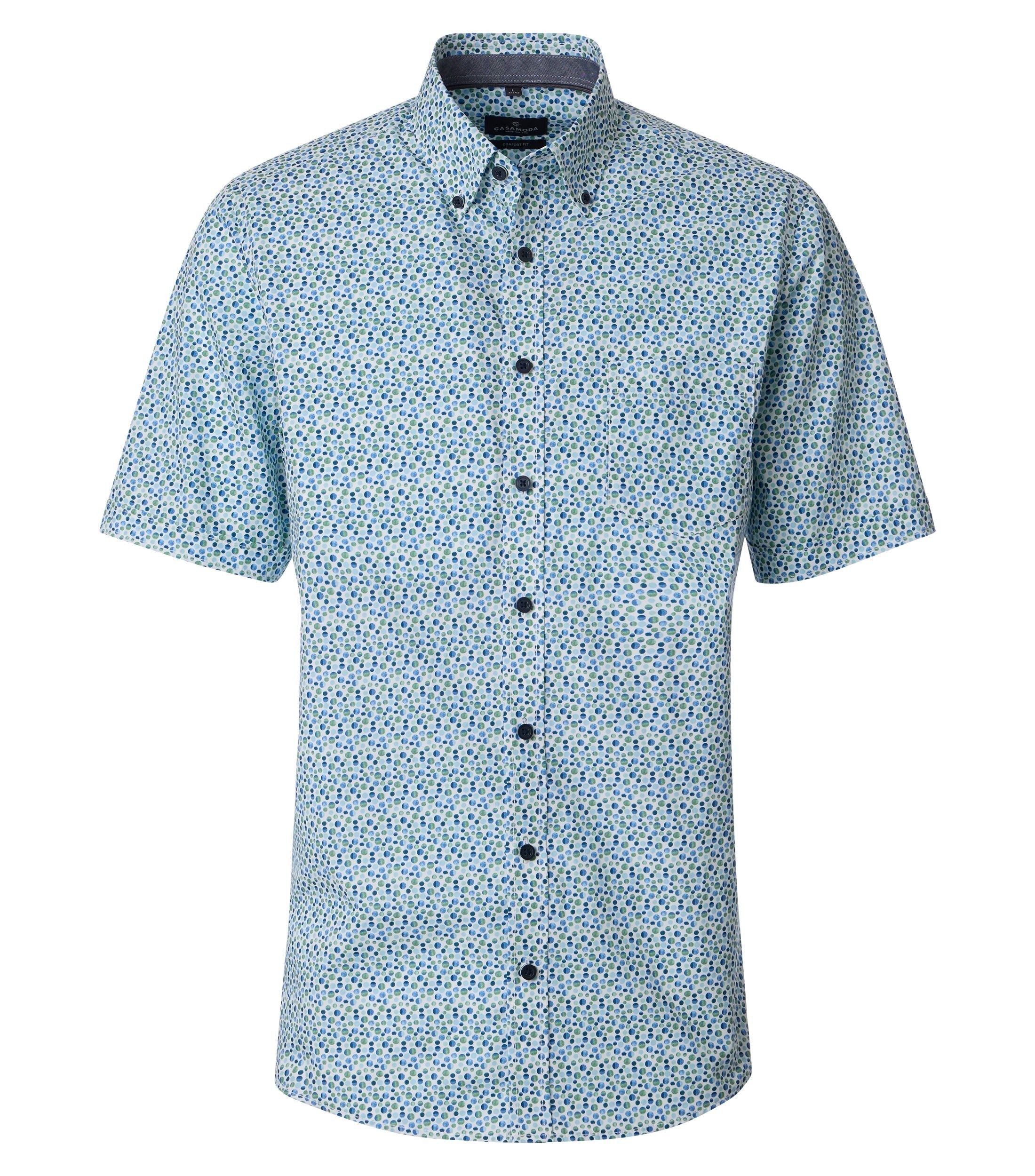 CASAMODA Kurzarmhemd CASAMODA Freizeithemd Kurzarm Print