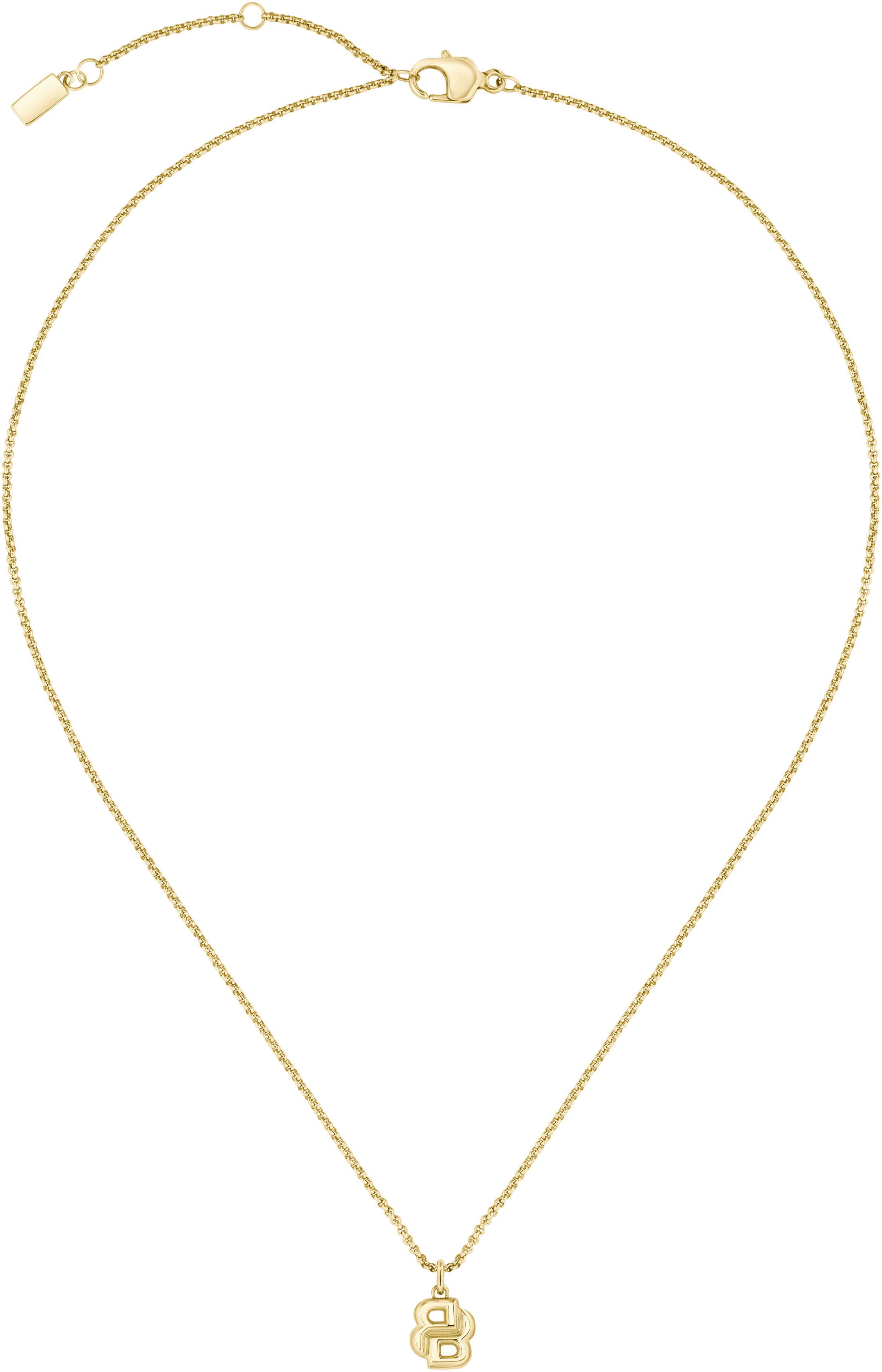 BOSS Kette mit Anhänger DOUBLE B PETIT,... BOSS Kette mit Anhänger DOUBLE B PETIT,...
