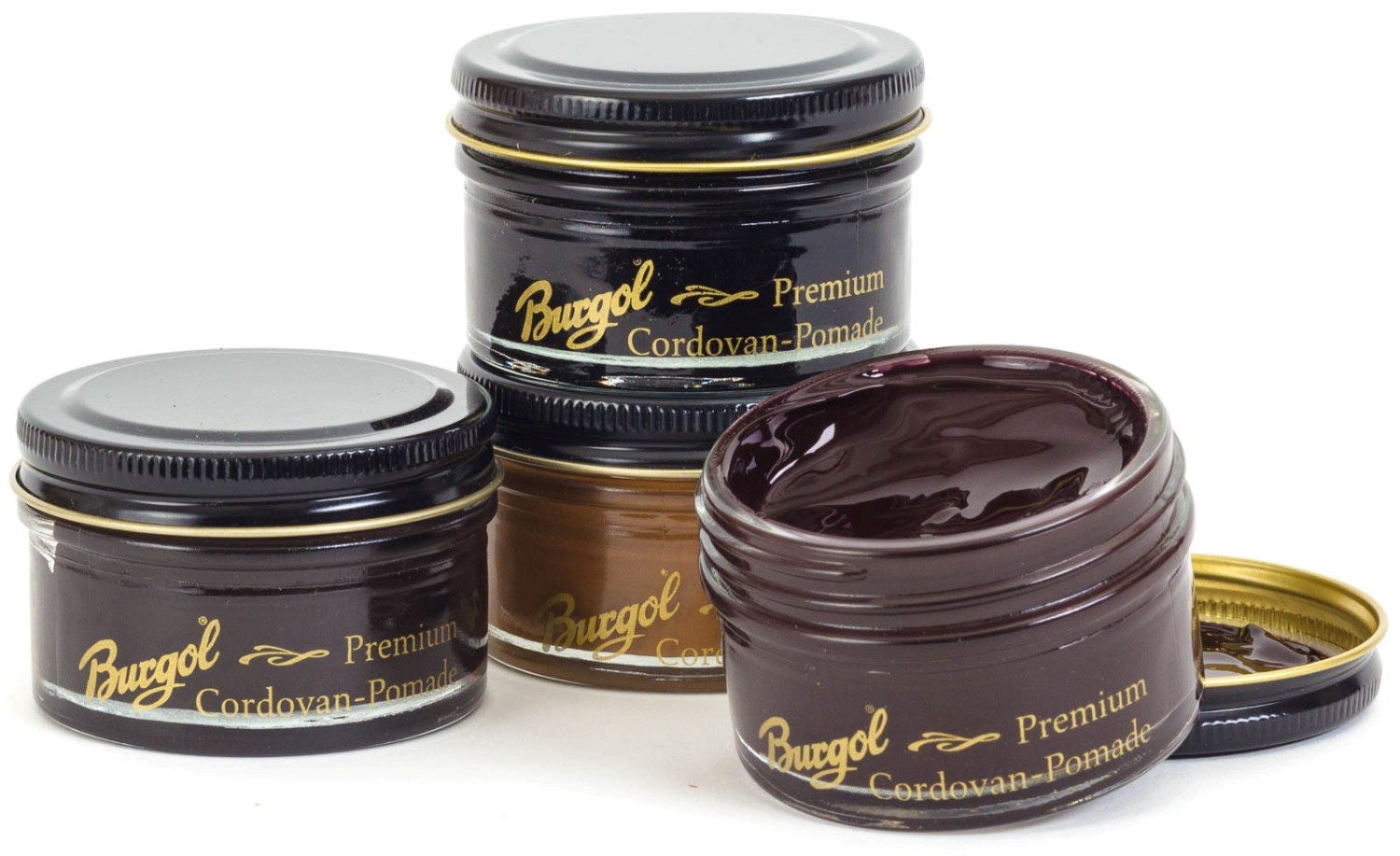 Burgol Burgol Cordovan Pomade 50 ml Glastiegel Schuhcreme