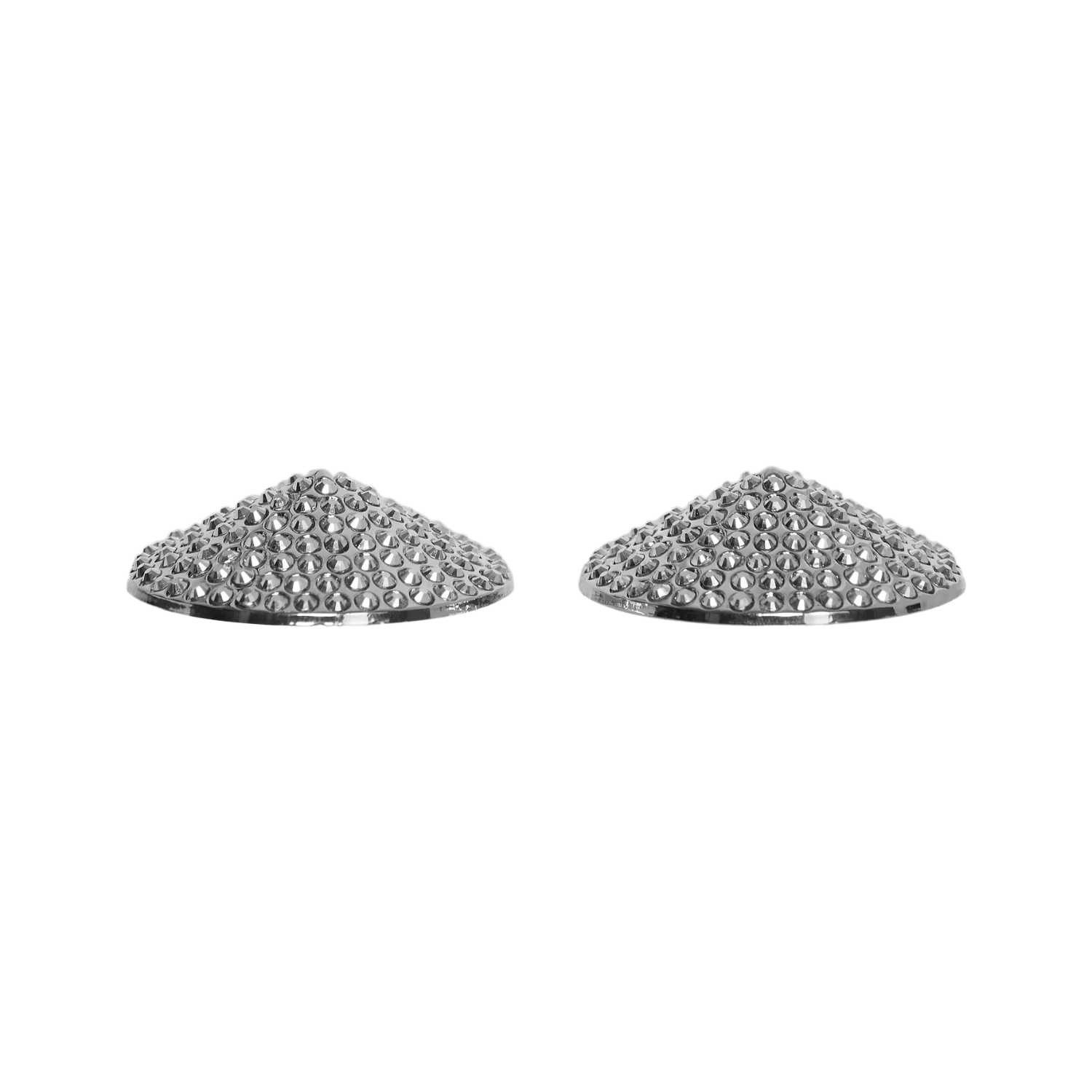 Maison Close Brustwarzenabdeckung Brustwarzenabdeckung Metall mit Strass-Besatz sexy