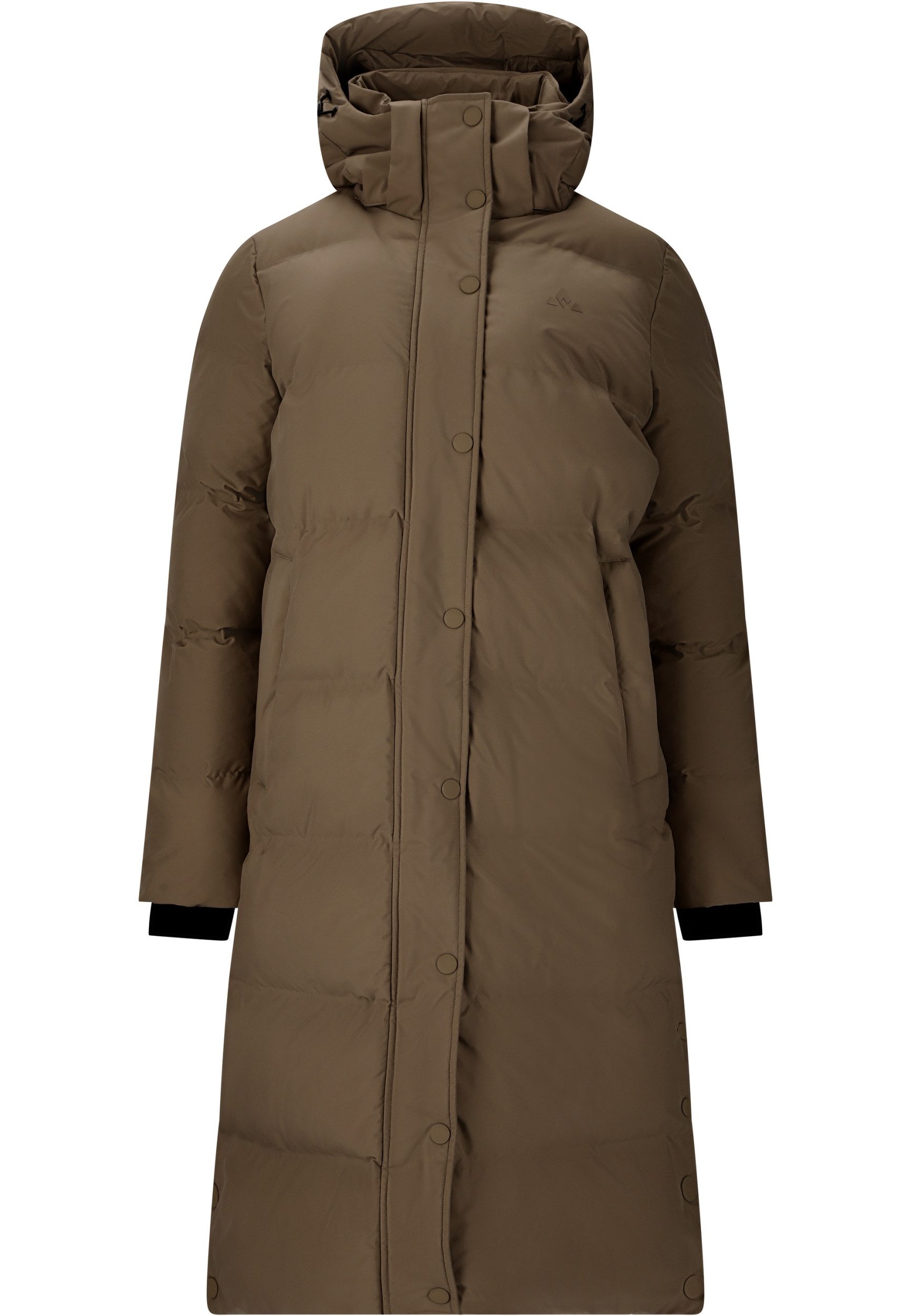 WHISTLER Skijacke Adalee W Long Puffer Jacket CHOCOLATE CHIP