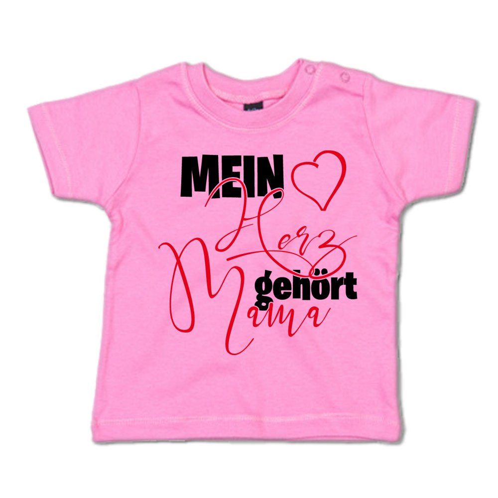 Ggraphics TShirt Mein Herz gehört Mama mit Spruch / Sprüche / Print
