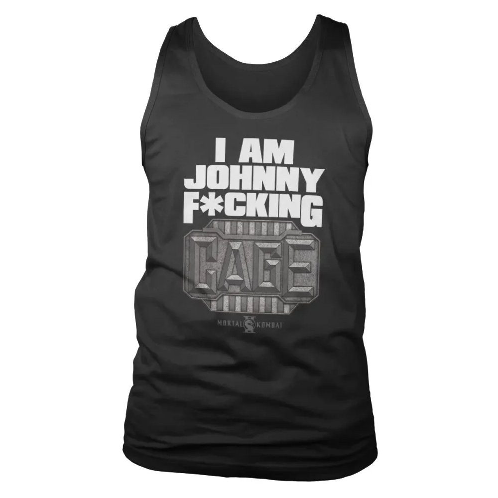 Mortal Kombat T-Shirt I'M Johnny F*Cking Cage Tank Top