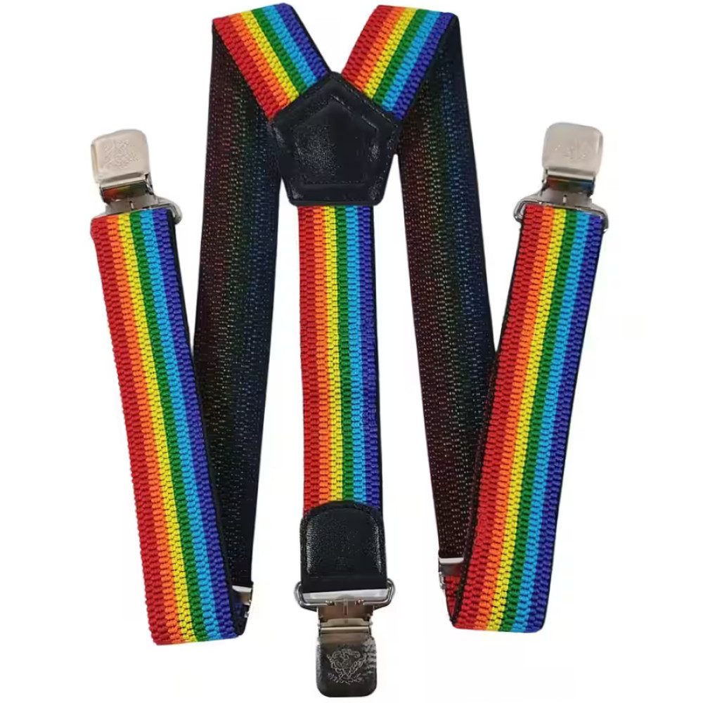 Ware aus aller Welt Hosenträger Regenbogen Farben starke Y Hosenträger 40 m günstig online kaufen