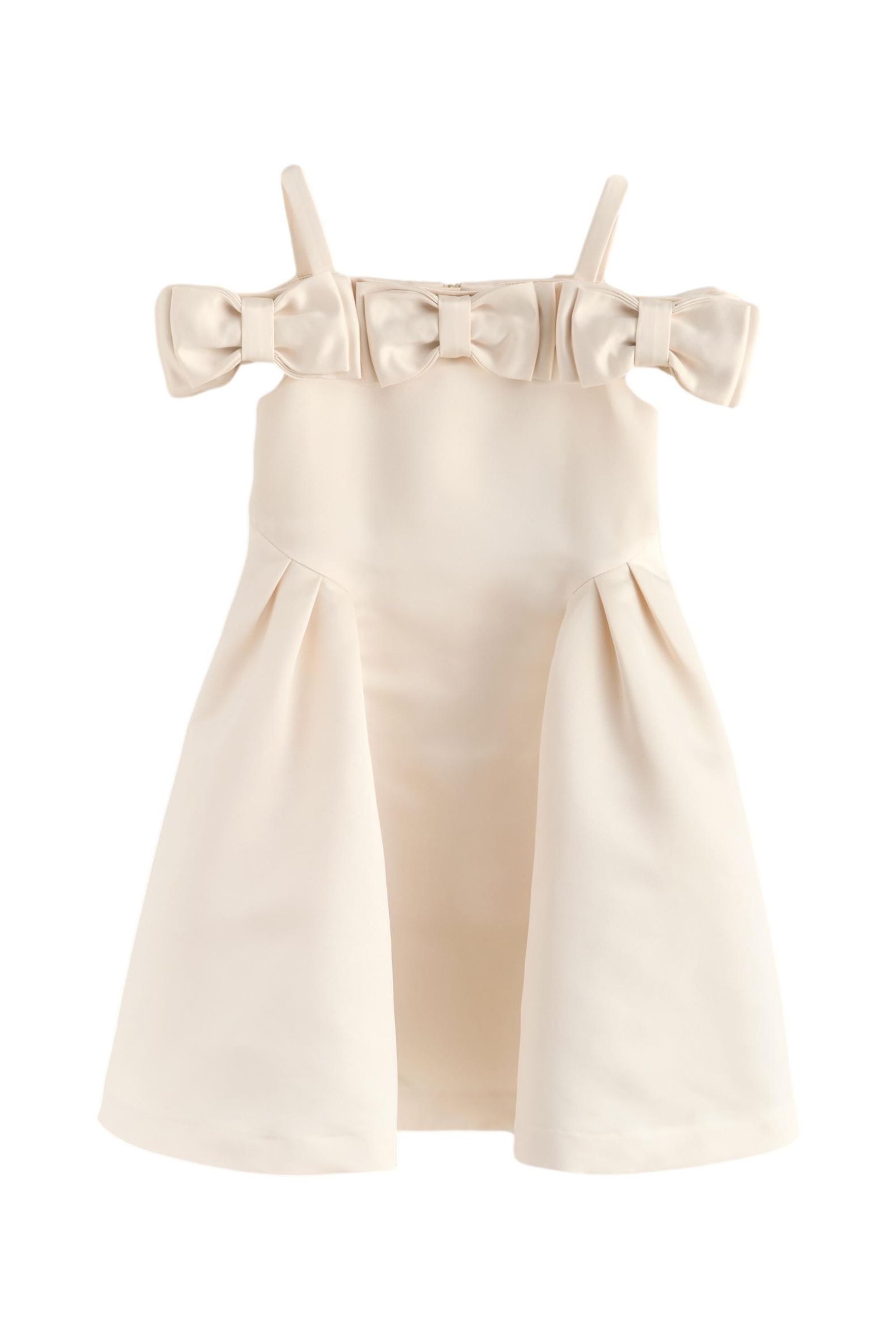 Baker by Ted Baker Satinkleid Baker by Ted festliches Bardot-Kleid aus Satin (1-tlg)