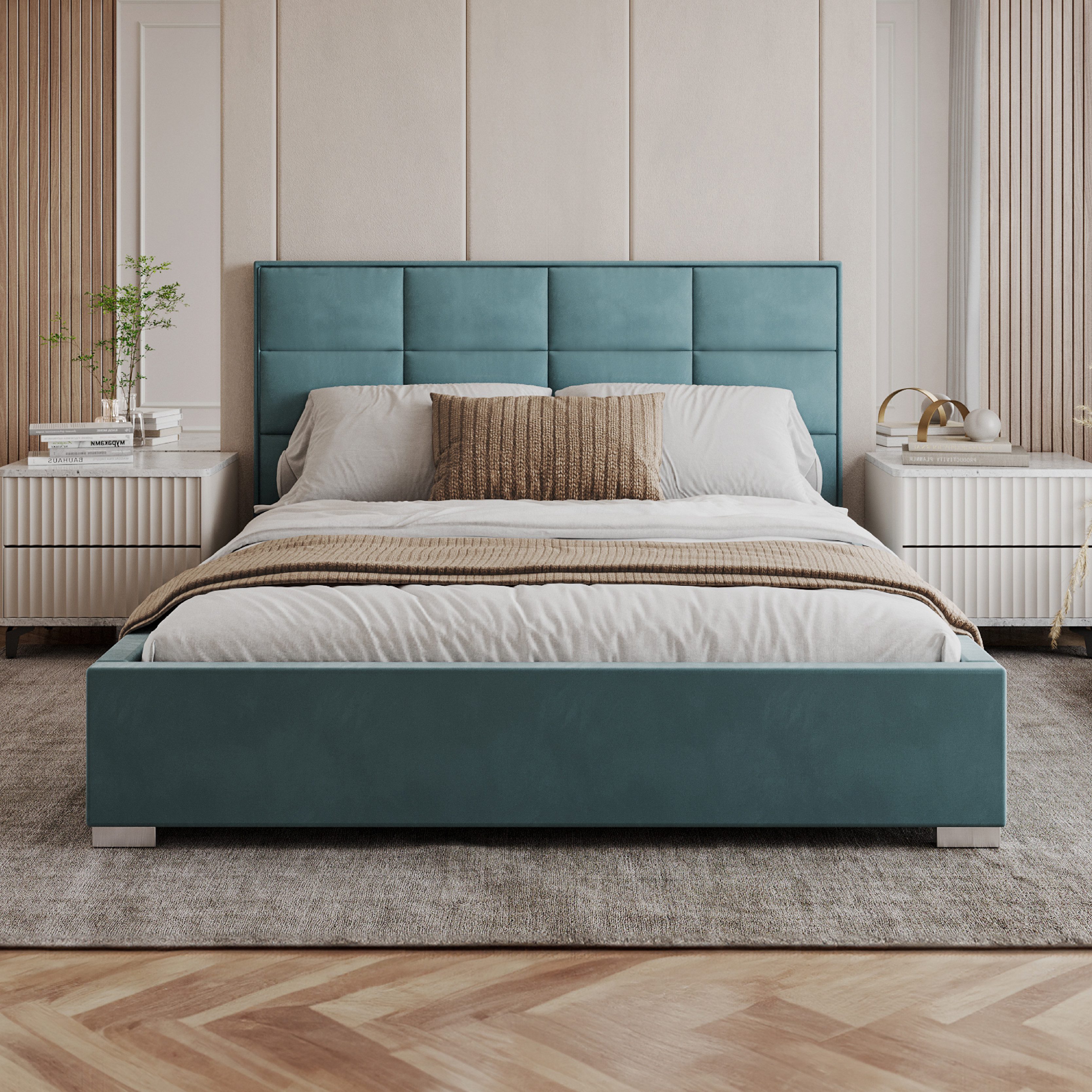 FDM Polsterbett modern mit Bettkasten MADE günstig online kaufen