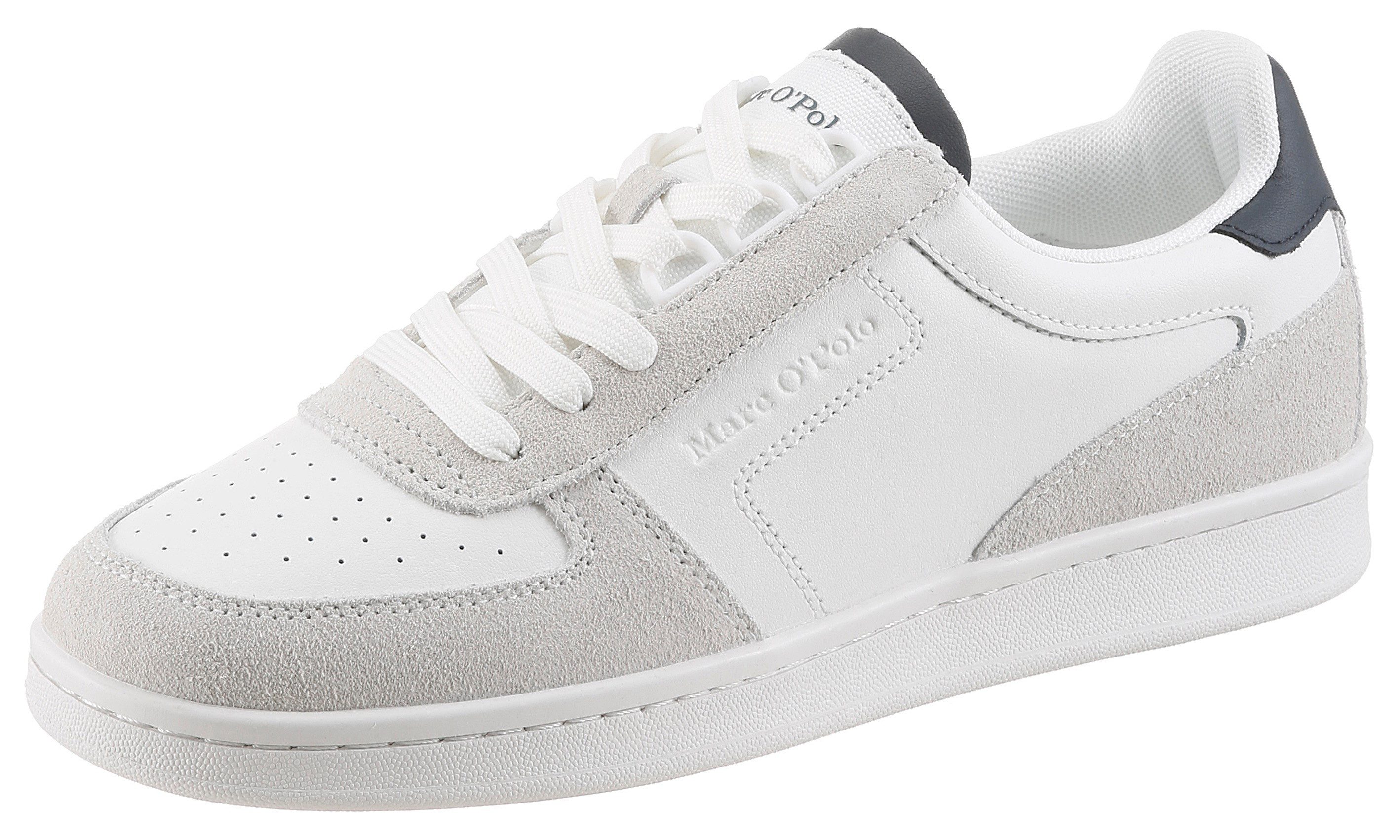 Marc O'Polo Vincenzo Sneaker Schnürschuh, Freizeitsneaker mit gepolstertem Schaftrand