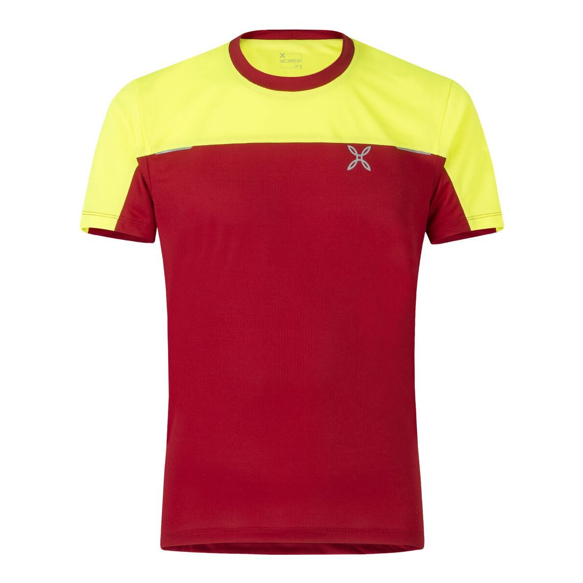 MONTURA Kurzarmshirt High T-shirt Schnelltrocknendes, atmungsaktives Unisex-T-Shirt mit reflektierenden