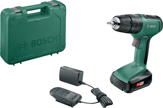 Bosch Home & Garden Akku-Bohrschrauber »UniversalImpact 18«, (Set), inkl. Akku, Ladegerät und Koffer