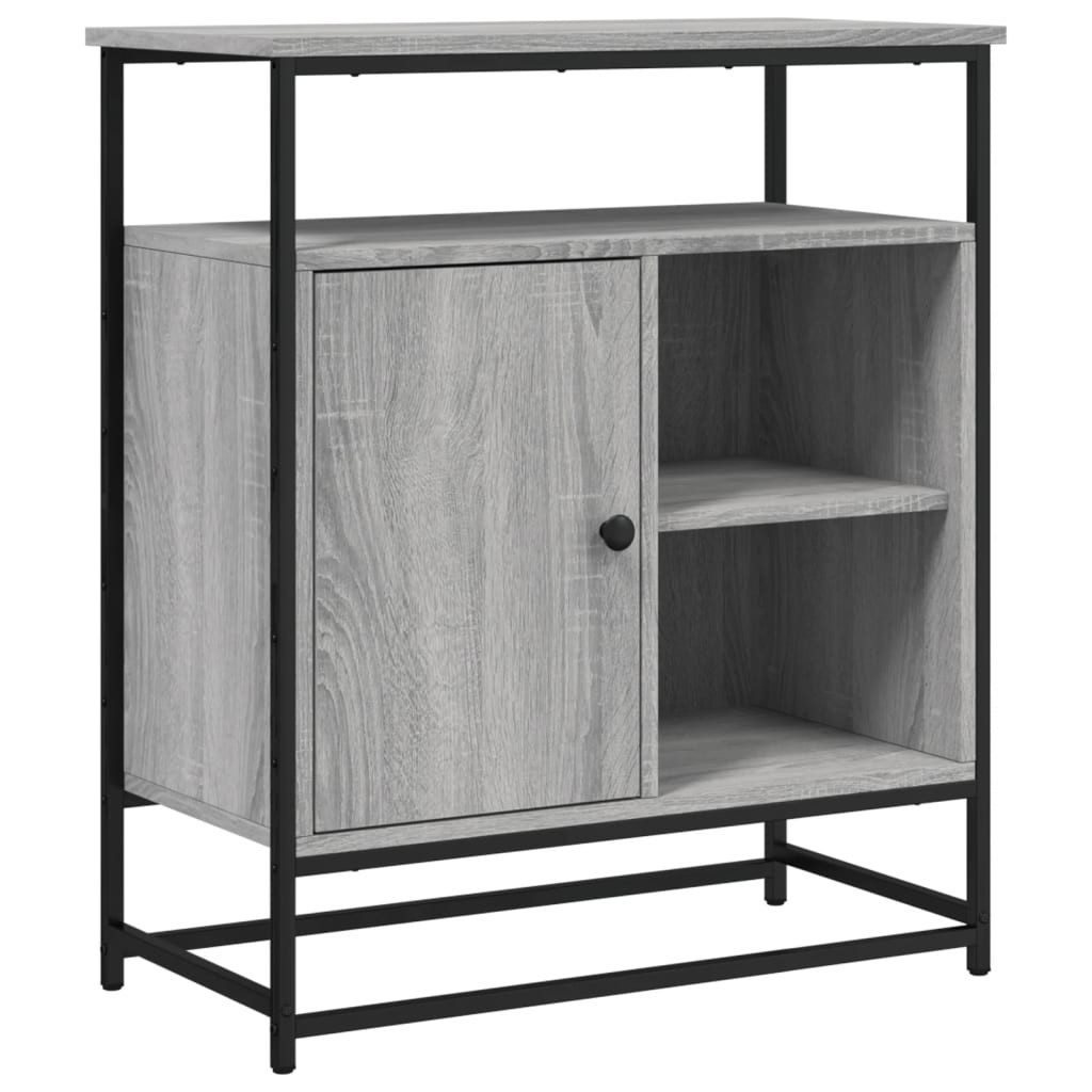 vidaXL Sideboard Sideboard Grau Sonoma 69x35x80 günstig online kaufen
