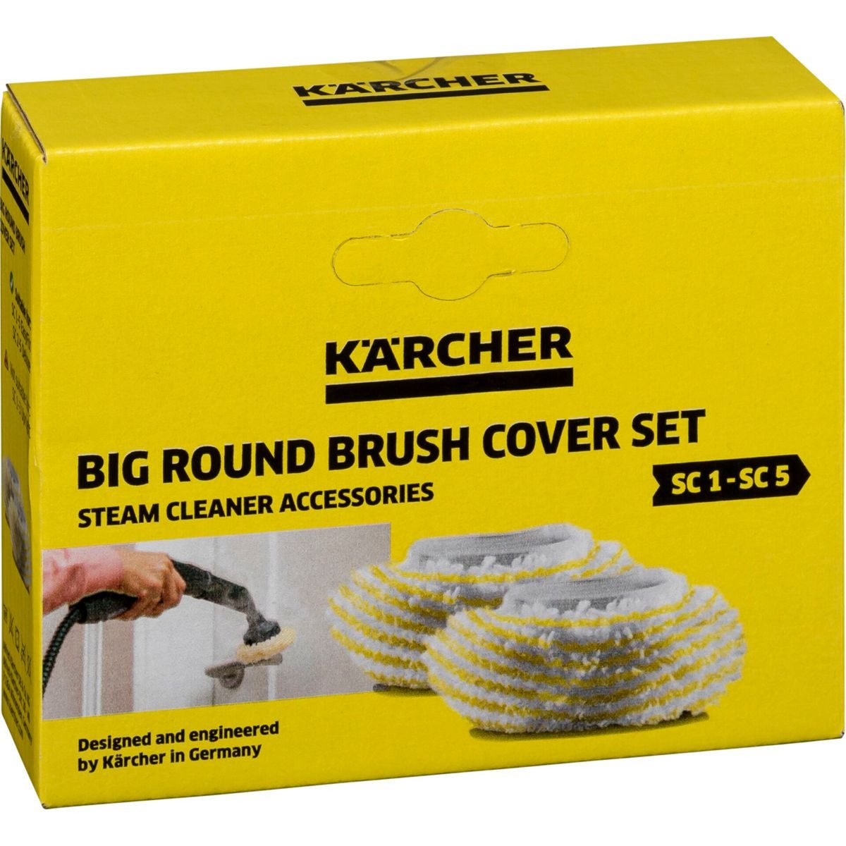 KÄRCHER Reinigungs-Set Große Rundbürste Überzugsset