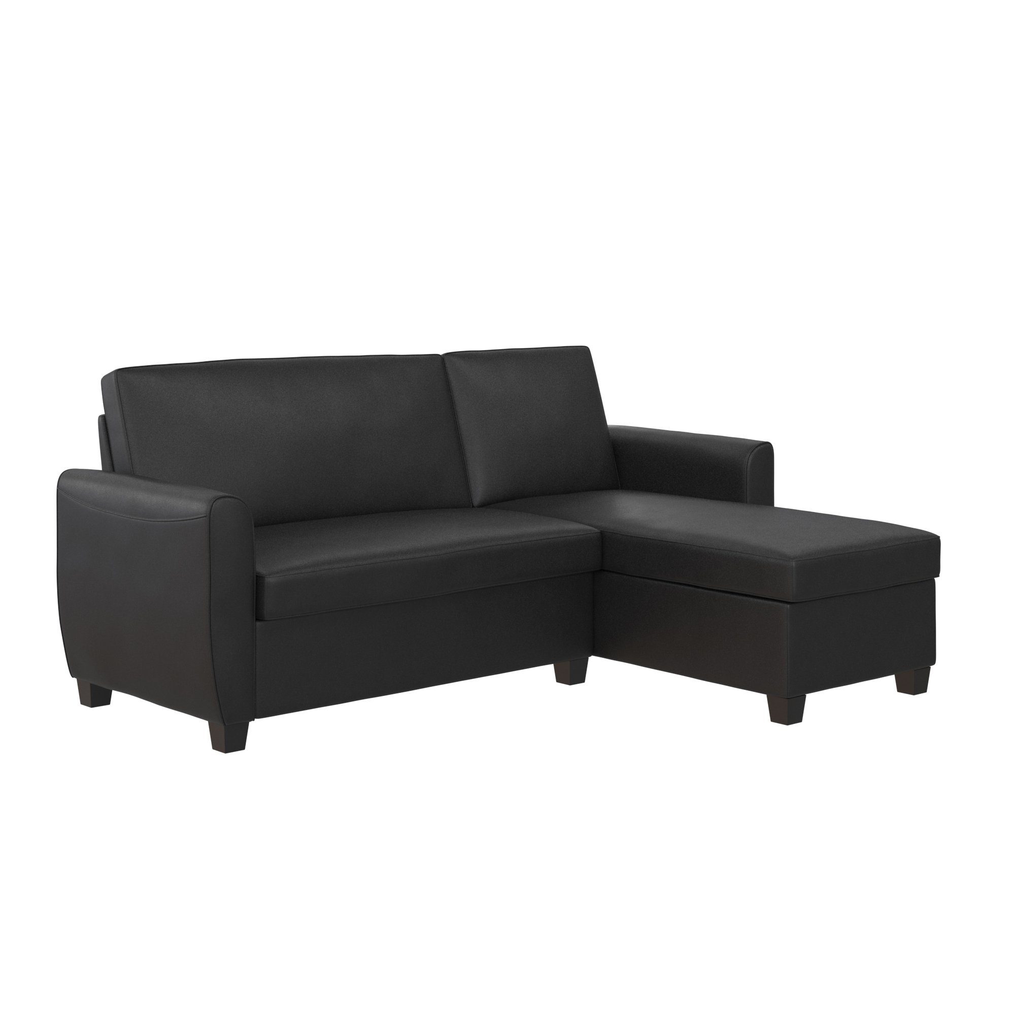loft24 Schlafsofa Noah, Couch mit Schlaffunktion, Sofa, Breite 207 cm, Lederoptik