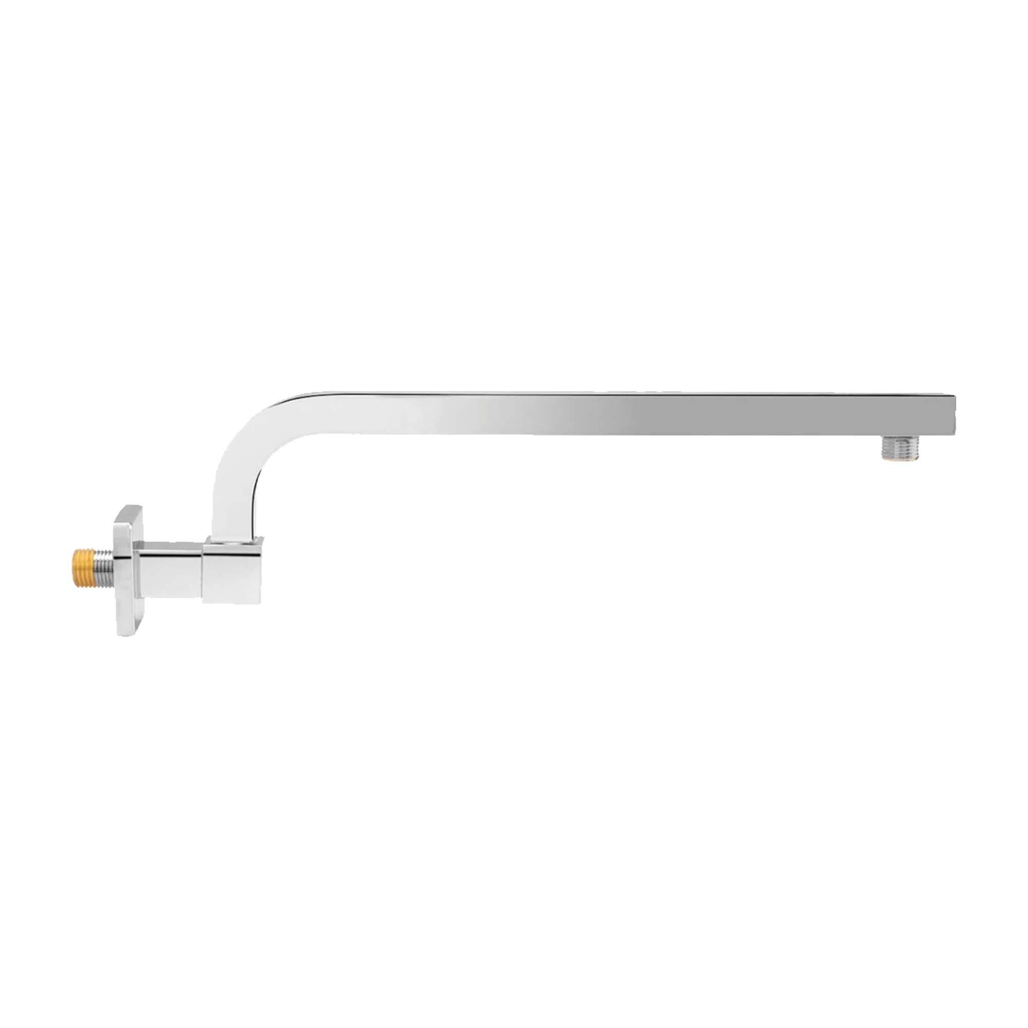 tecuro Brausearm DESIGN schwenkbarer 385 mm Brausearm 90° für Regenbrausen
