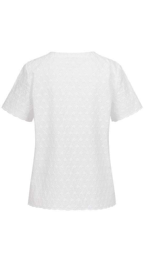 Nübler Dirndlbluse Trachtenbluse kurzarm Sarah in günstig online kaufen