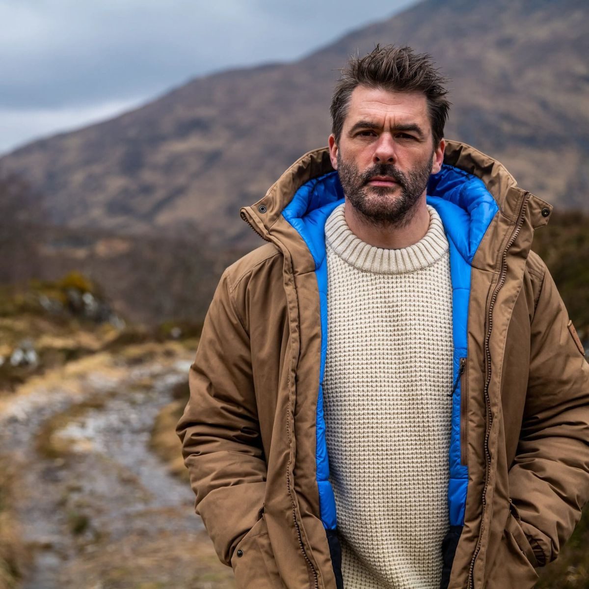 Fjällräven Sweatshirt övik Waffle Knit M Komfortabler Herrenpullover aus Wolle mit hervorragender – Bild 3 von 5