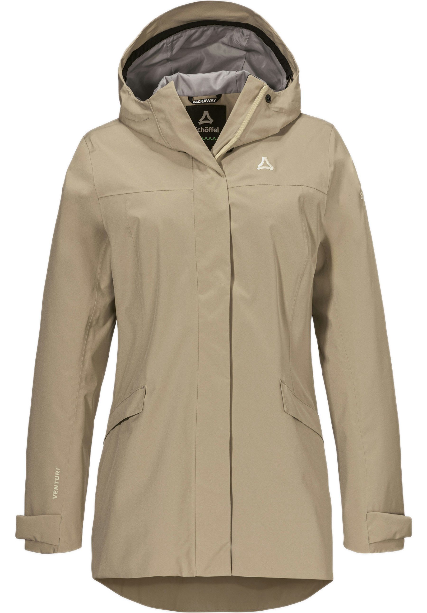 Schöffel Outdoorjacke SCHÖFFEL CIRC Jacket Style Smue WMN Beige