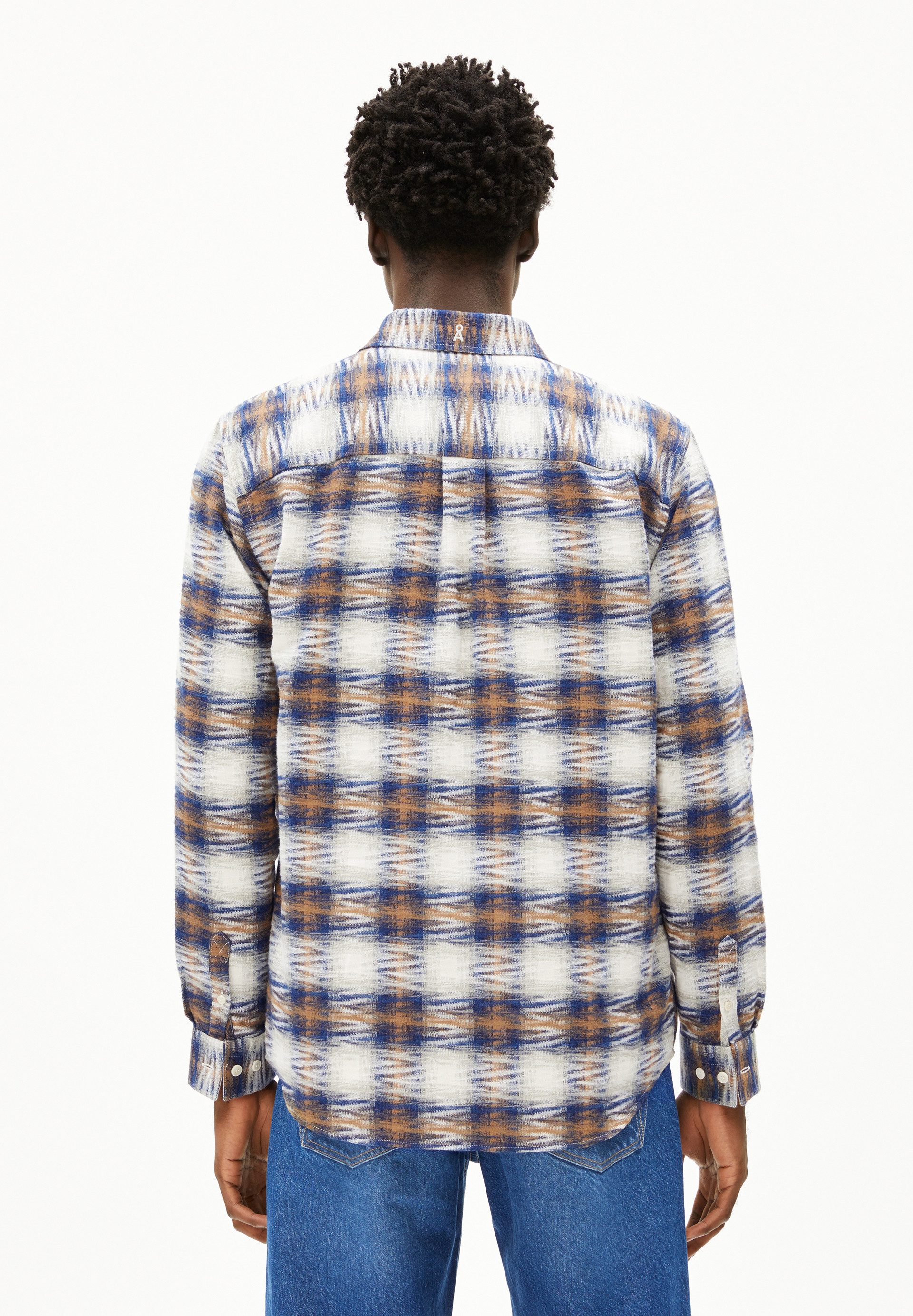 Armedangels Langarmhemd FAALIN Longsleeve aus Bio-Baumwoll Mix (1-tlg., Relaxed Fit) Relaxed Fit