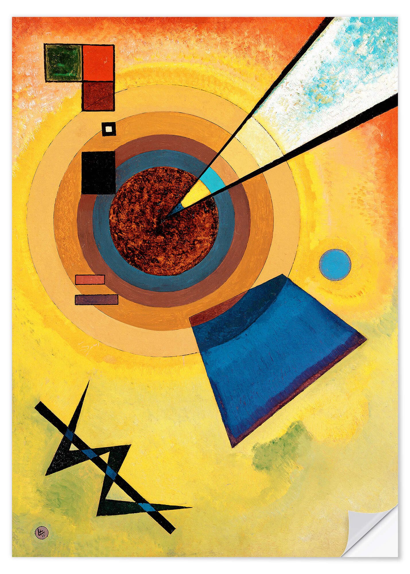 Wandfolie Wassily Kandinsky