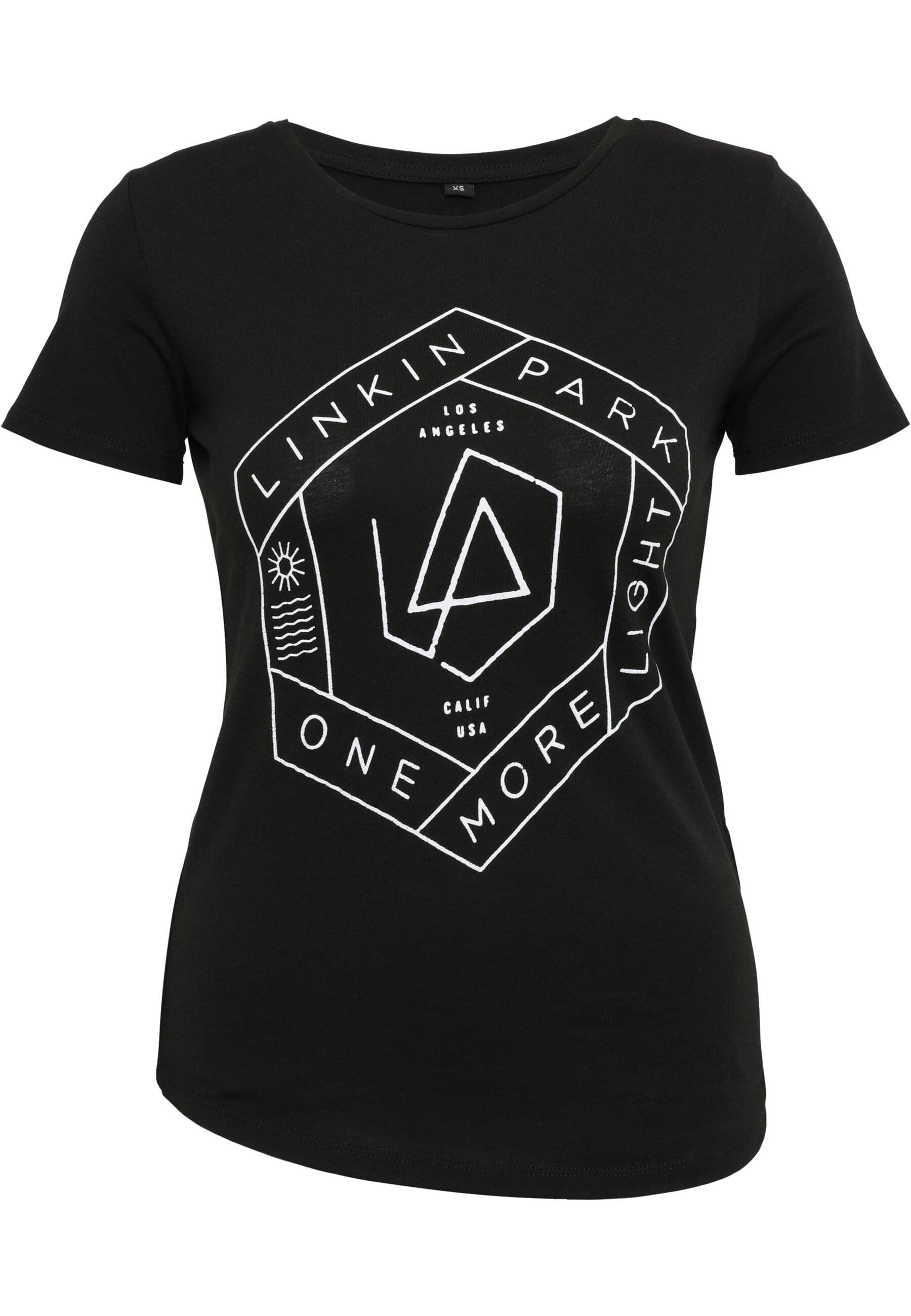 Kurzarmshirt Merchcode Damen Ladies Linkin Park OML Fit Tee