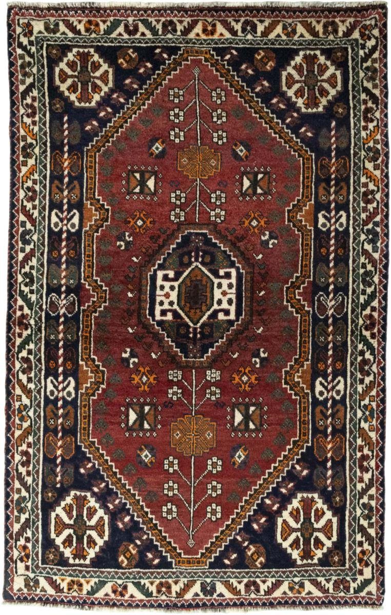 104x165 Orientteppich Perserteppich, rechteckig, Nain mm Höhe: Shiraz Orientteppich Trading, 10 / Handgeknüpfter