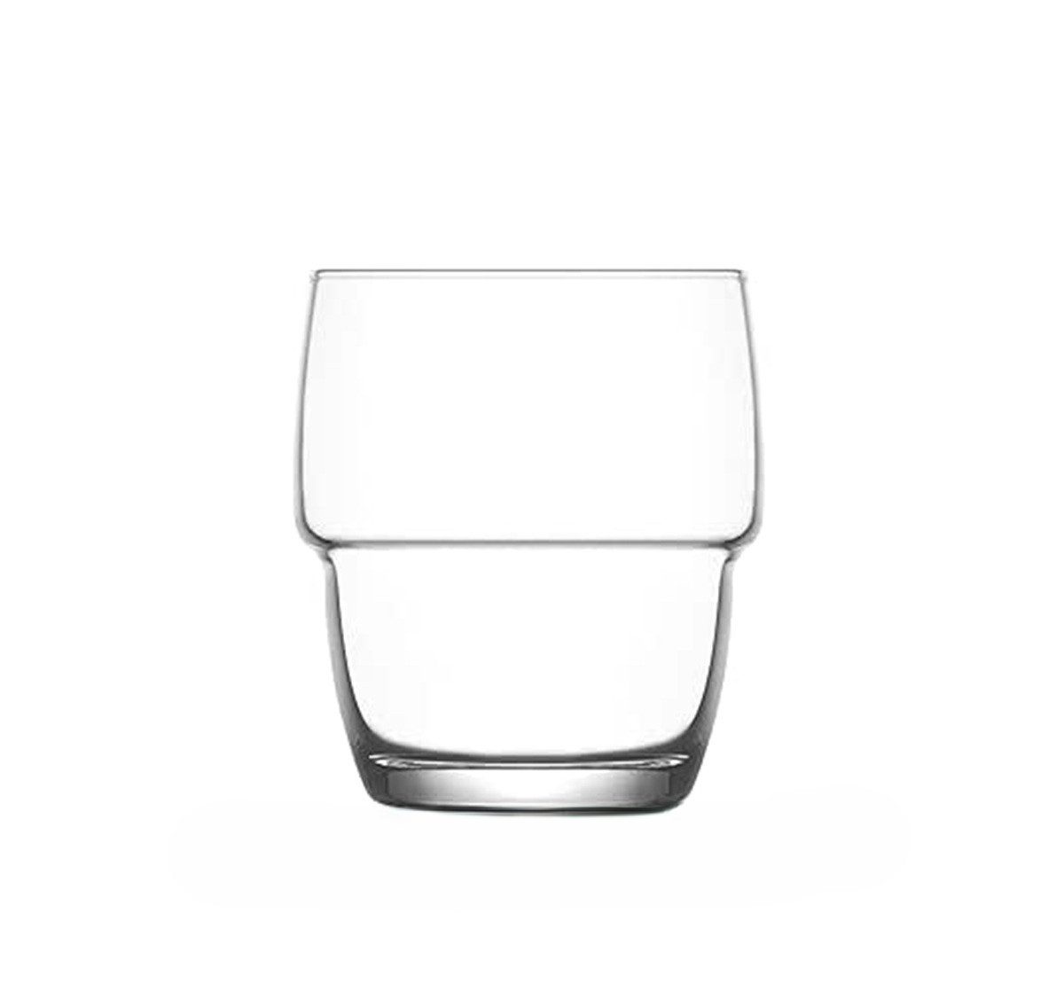 LAV Gläser-Set Galata Trinkgläser 3er Set - 285 ml Gläser mit modernem Design, Glas, 3-Teile, 285 ml