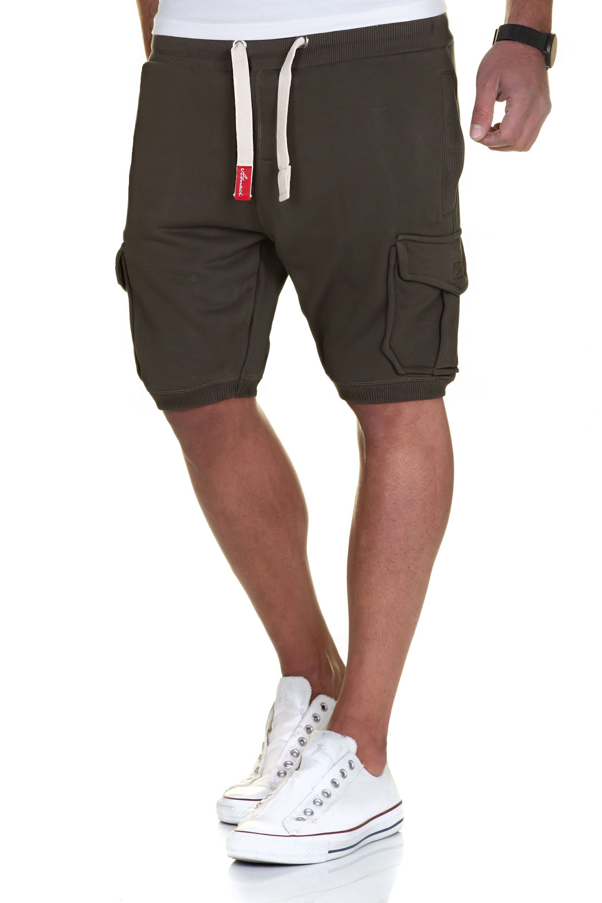 Amaci&Sons Sweatshorts ECORSE Sweathose Herren Bermuda Bequeme Kurze Männer Hose – Bild 3 von 4