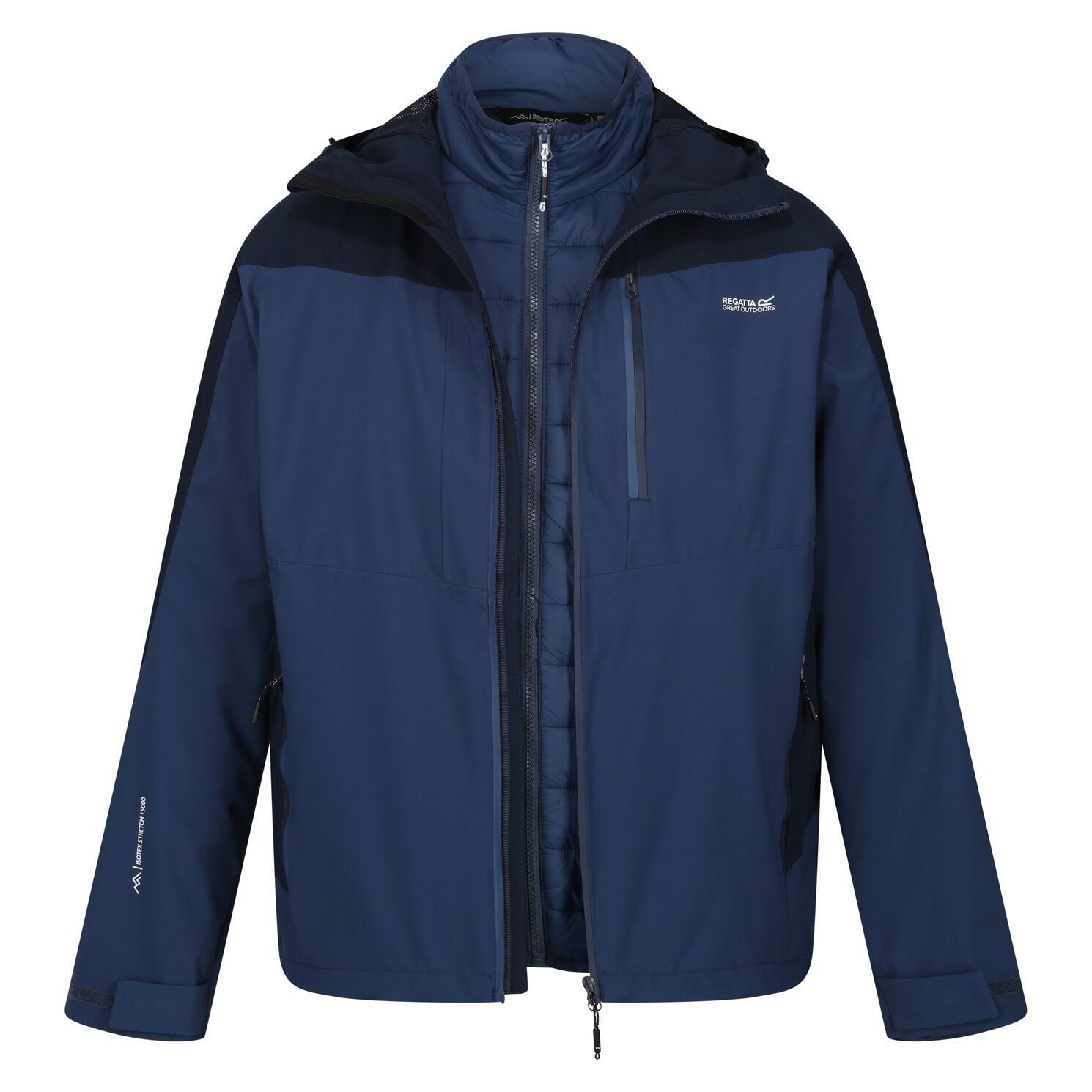 RennerXXL Funktionsjacke Regatta Wentside Herren Doppeljacke günstig online kaufen
