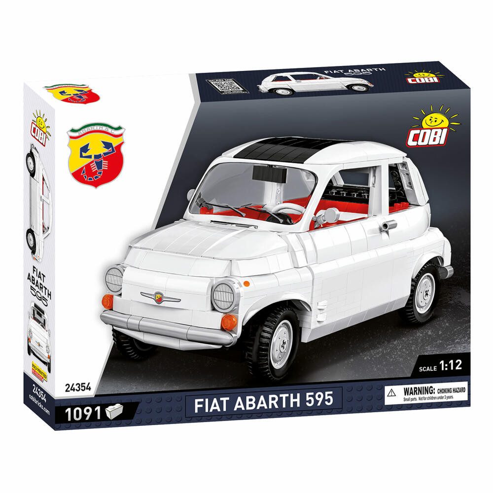 COBI 1965 Fiat 500 Abarth Konstruktionsspielsteine