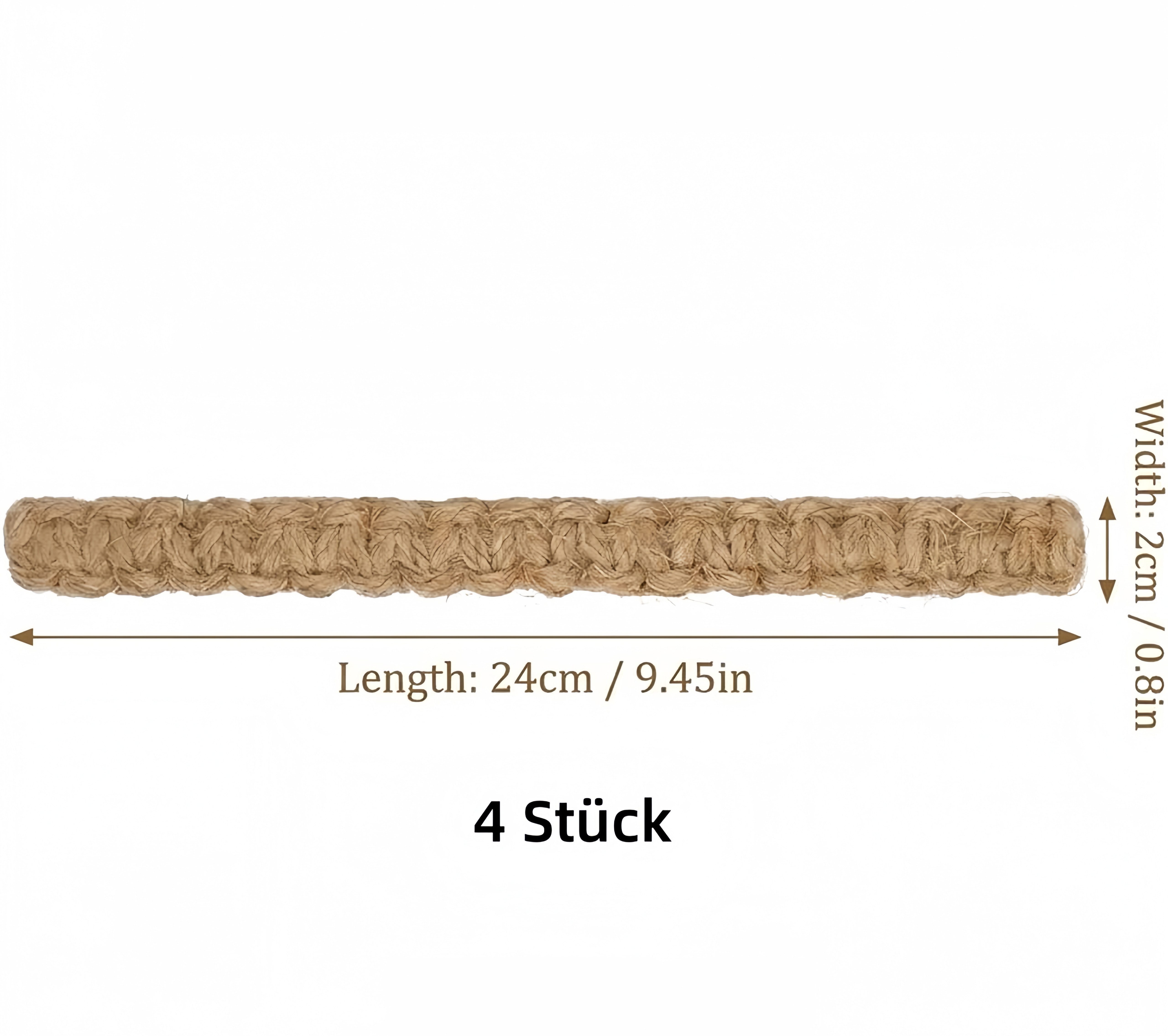 FOUORTUNATE-BEE Raffhalter Boho Gardinenhalter 4er Set für Zuhause und Büro, (4-tlg), Dekorative Boho Vorhangbinder für Innen- und Außenbereich