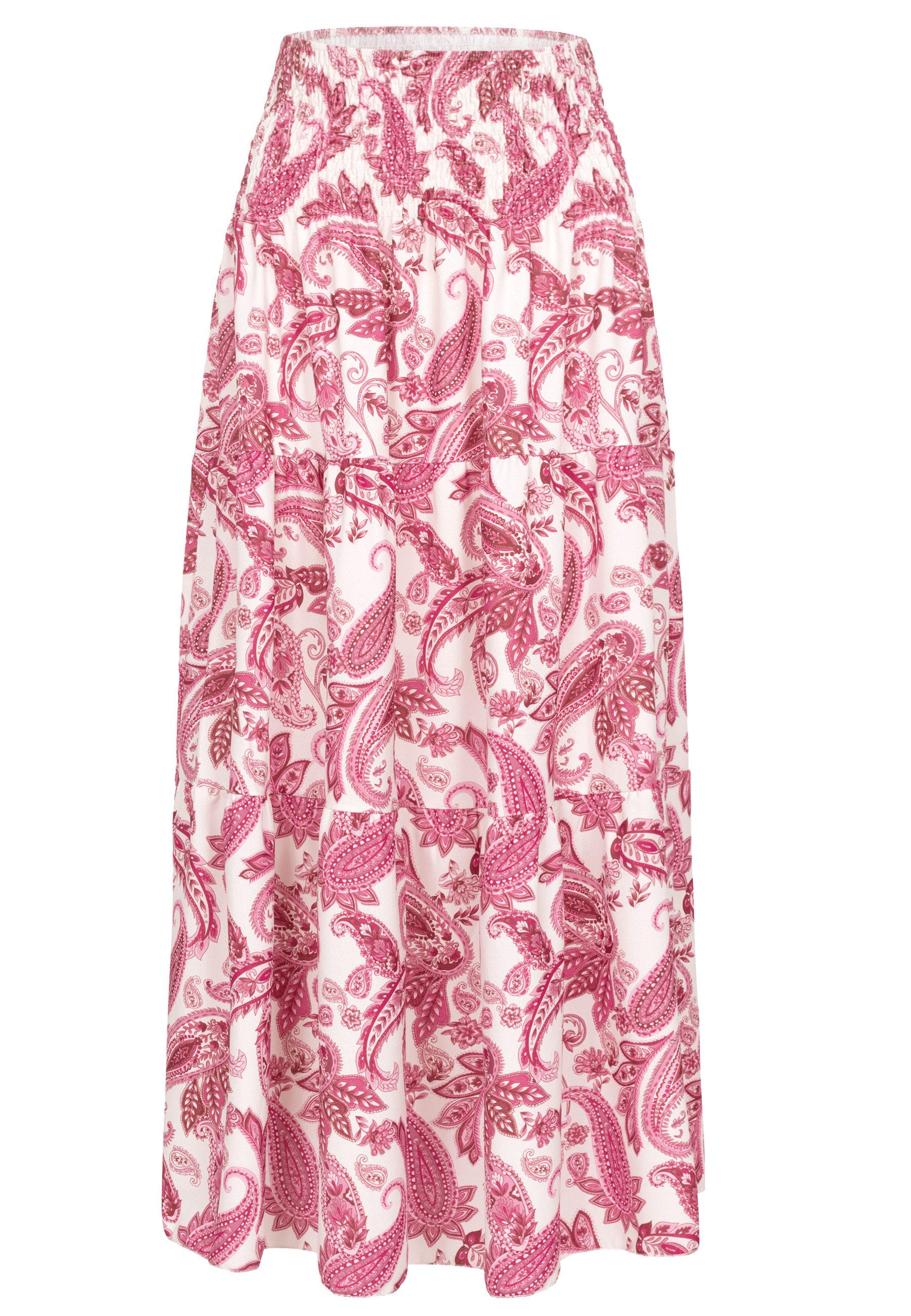 CLOUD 5IVE Sommerrock CLOUD 5IVE Maxi Skirt with paisley print (1-tlg) günstig online kaufen